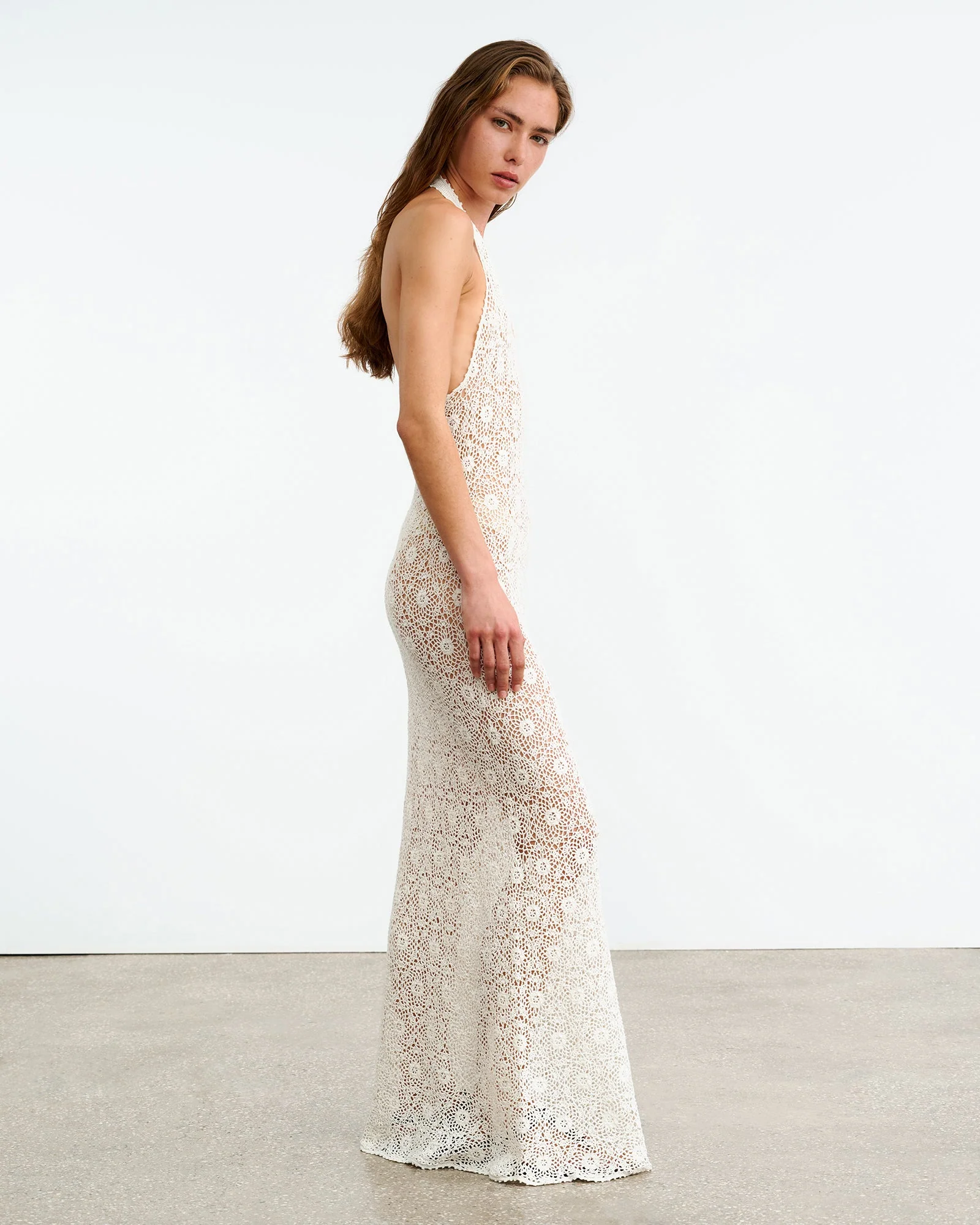 Nili Lotan - EDDIE KNIT HALTER DRESS - Image 8