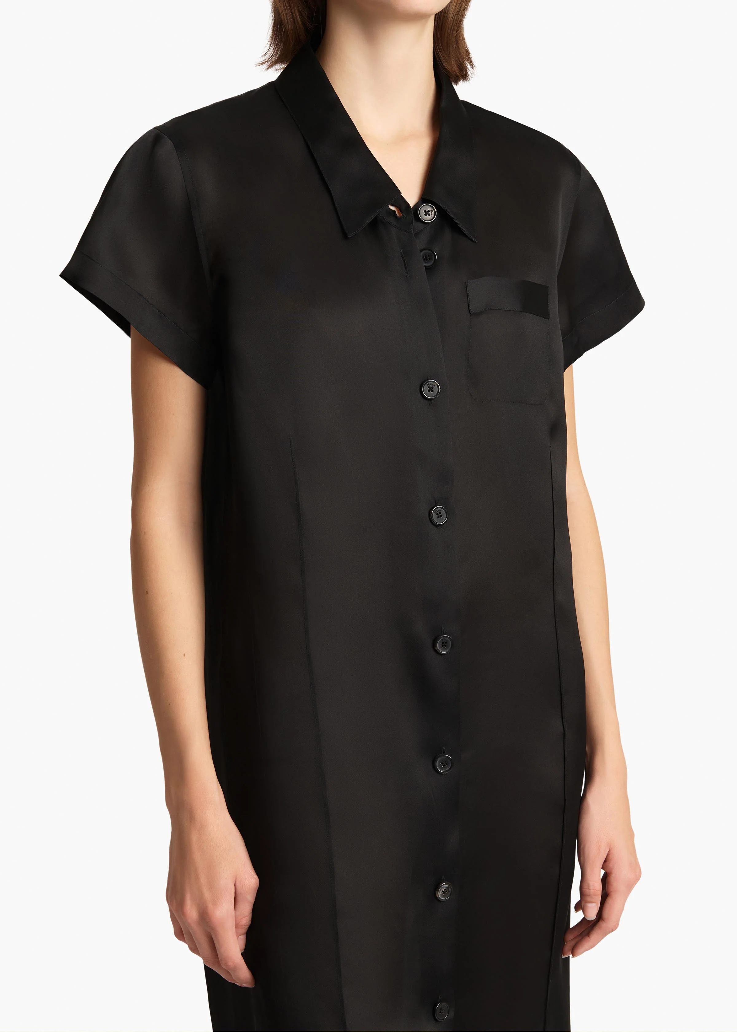 Khaite - Effy Dress in Black - Image 12