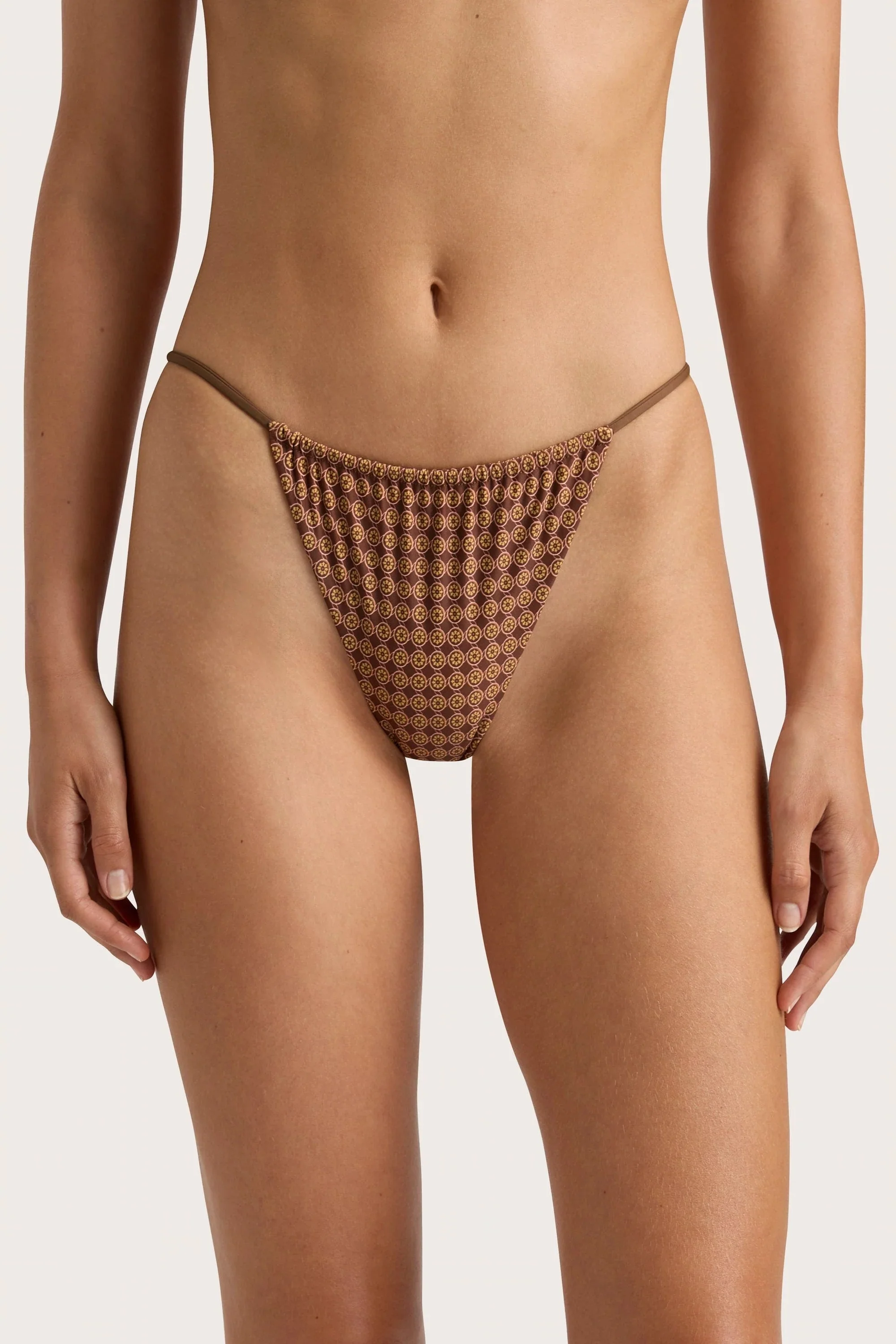 Faithfull - Elea Bikini Bottom Oliander Cocoa - Final Sale - Image 3