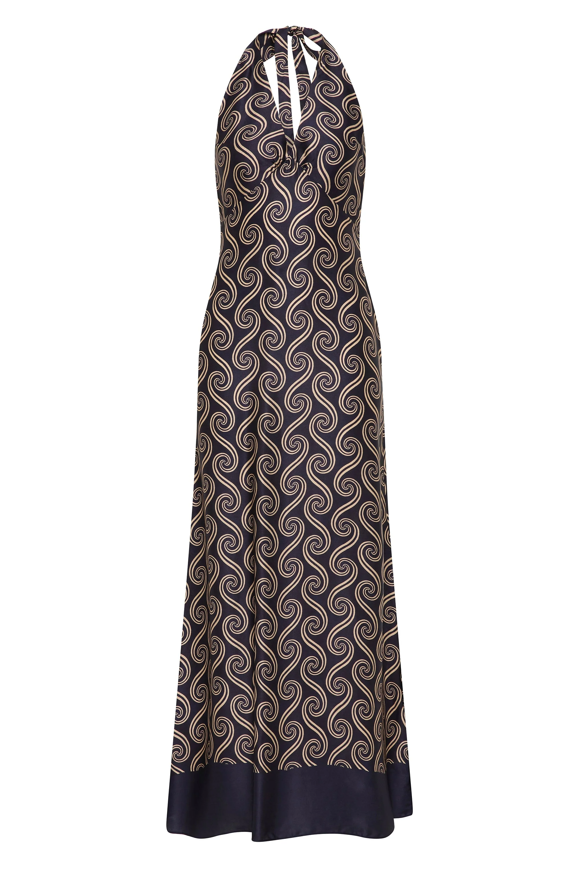 Faithfull - Elidia Maxi Dress Juanita Swirl Indigo - Image 6
