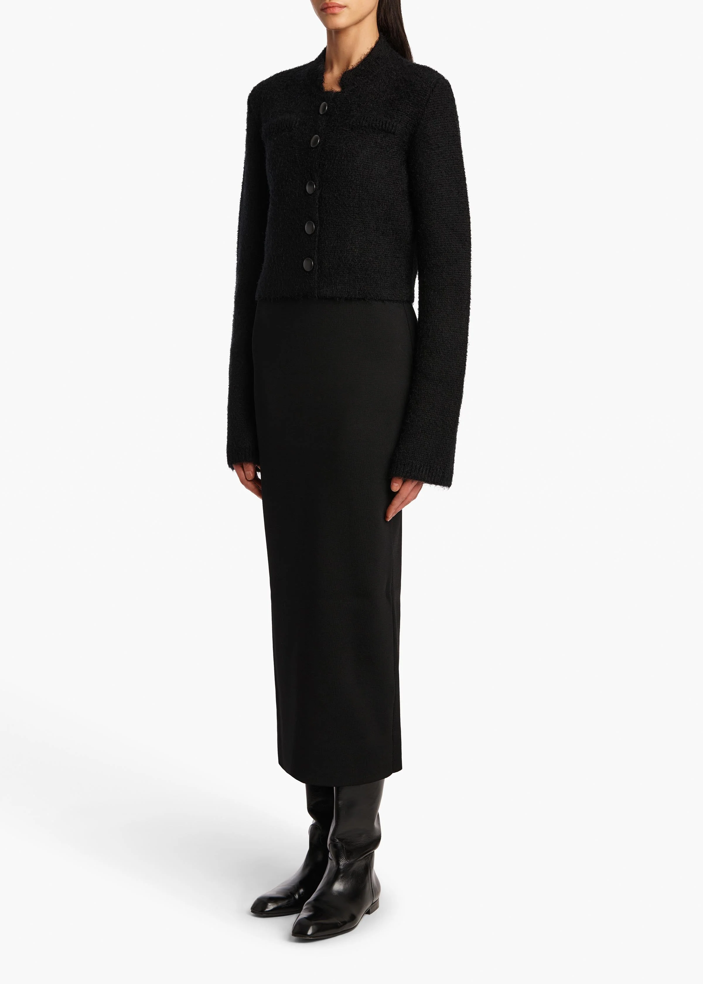 Khaite - Ello Jacket in Black - Image 2