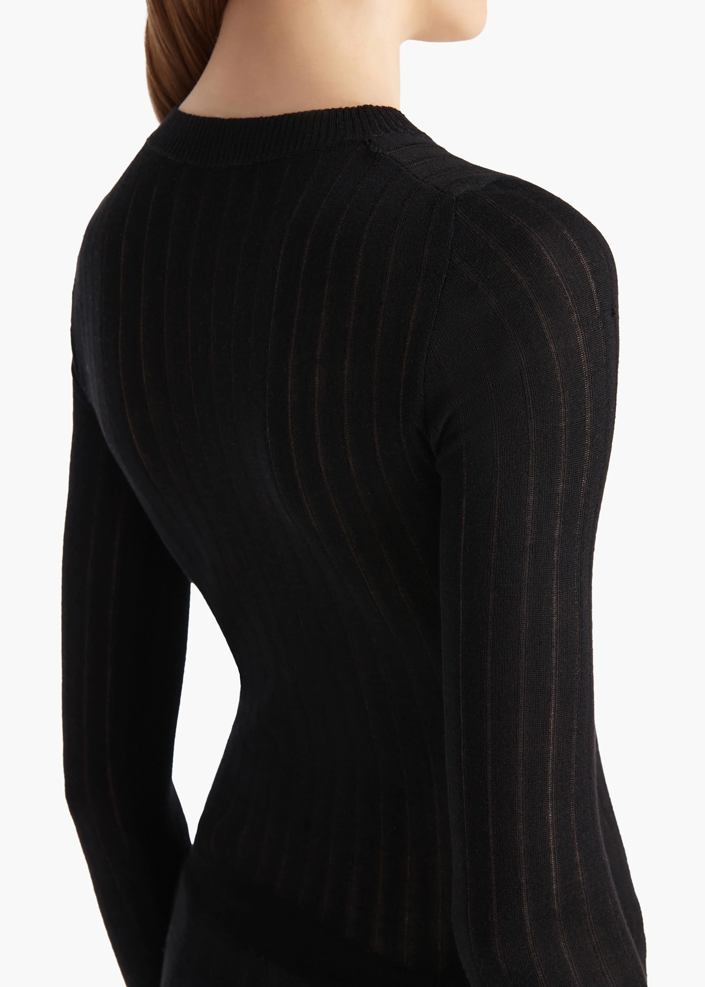 Khaite - Elm Top in Black - Image 13