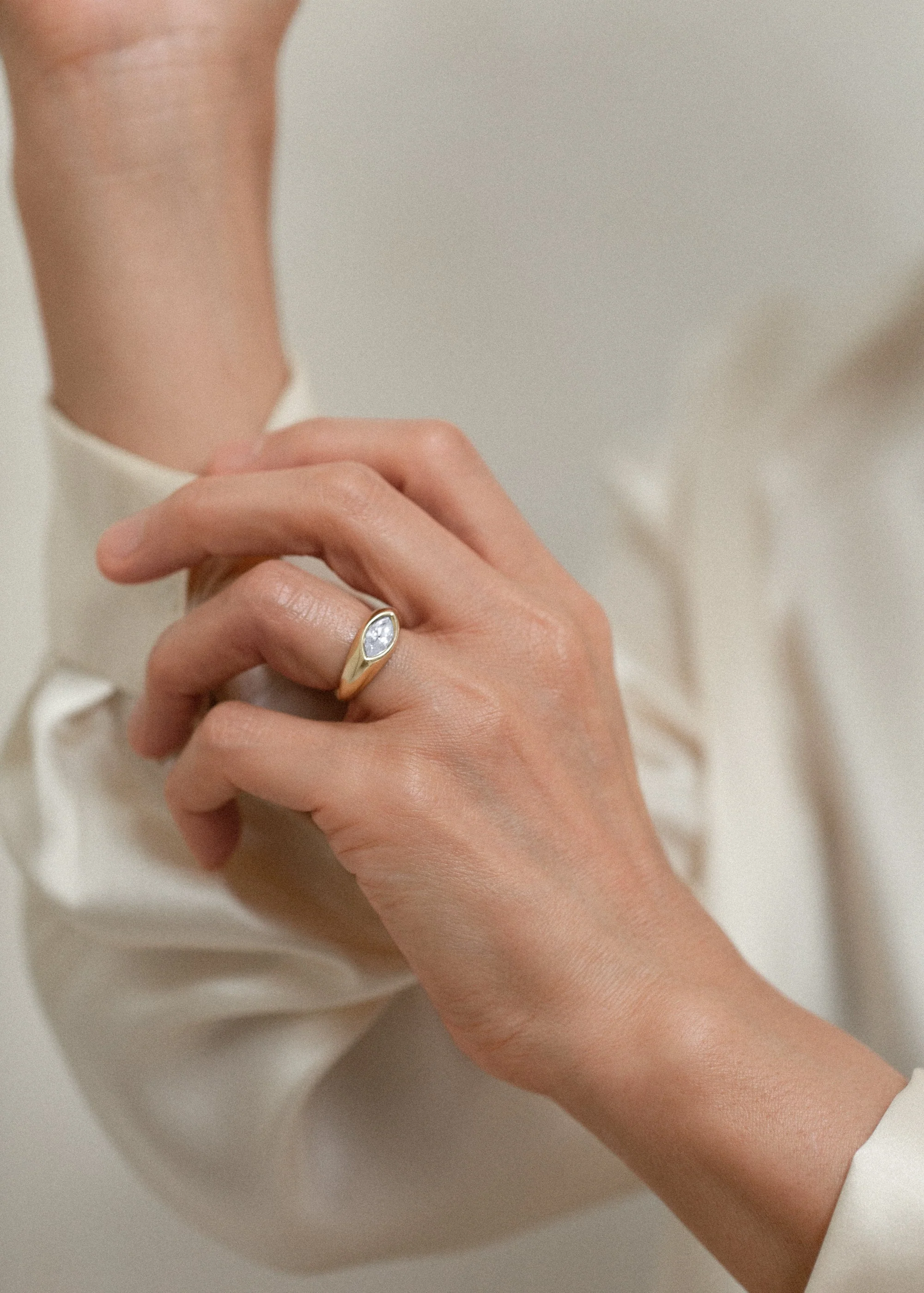Kinn - Eloise Marquise Ring Diamond - Image 2