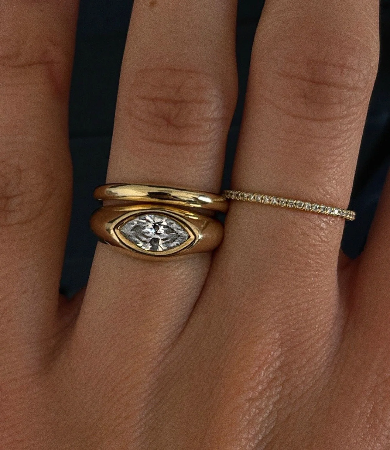 Kinn - Eloise Marquise Ring Diamond - Image 8