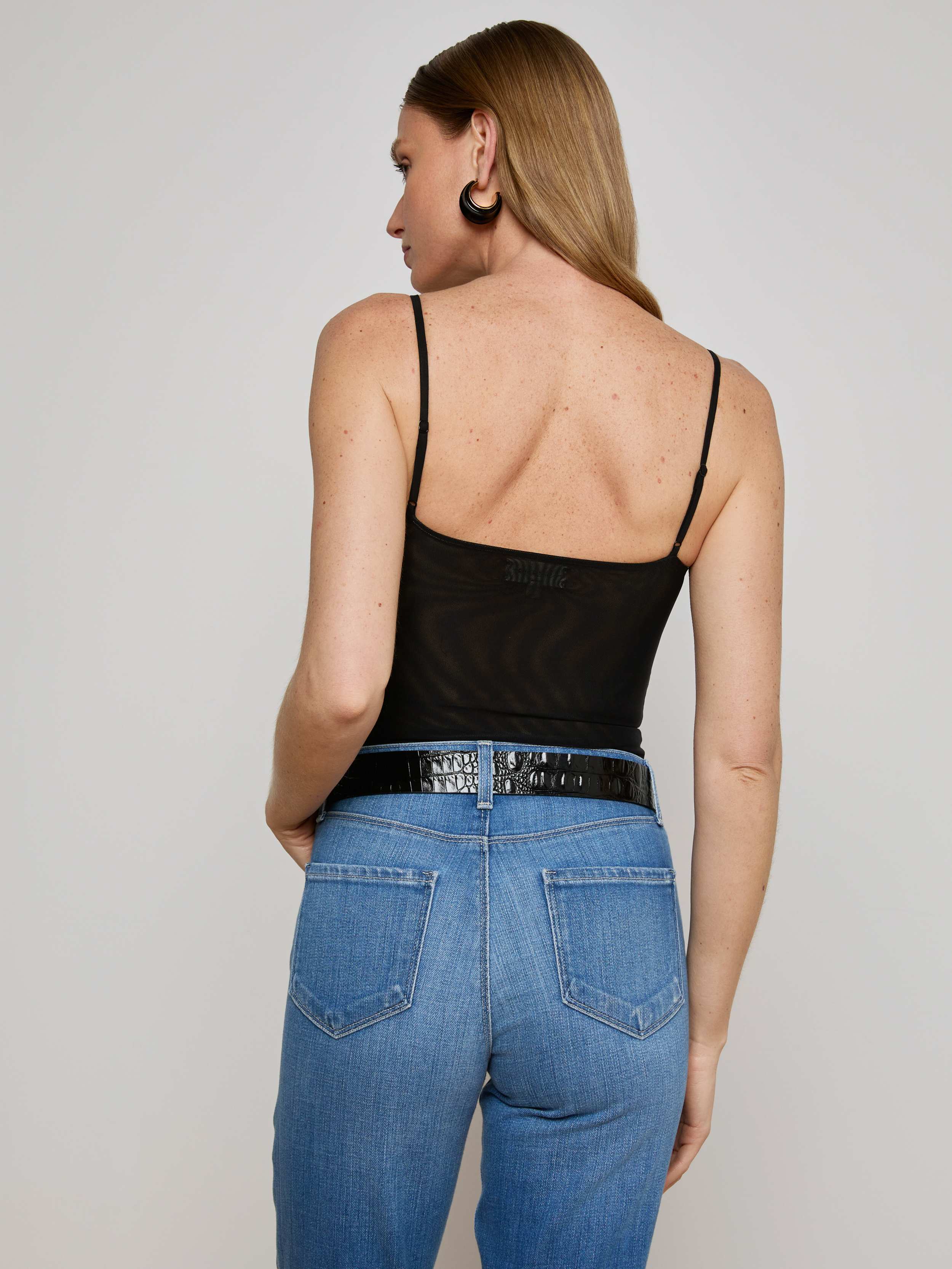 L'AGENCE - Elowen Mesh Bodysuit - Image 11
