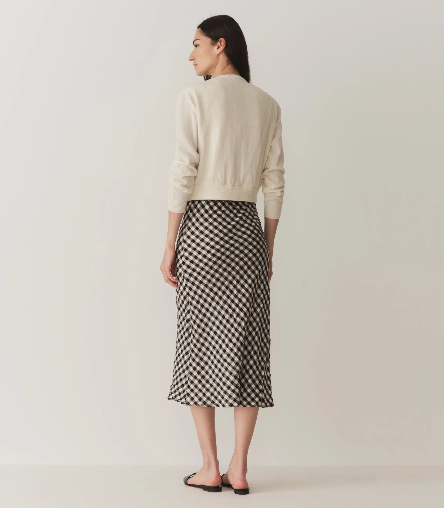 DÔEN - ELOWEN SKIRT -- MARILYN GINGHAM - Image 5