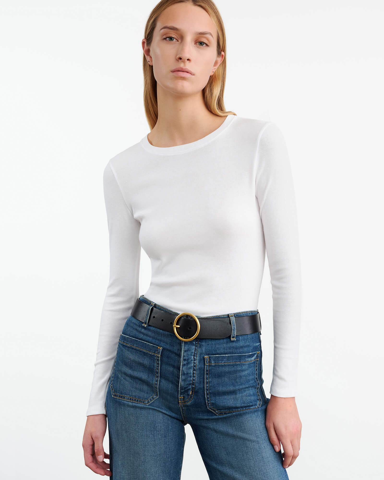 Nili Lotan - EMELIE LONG SLEEVE TEE - Image 8