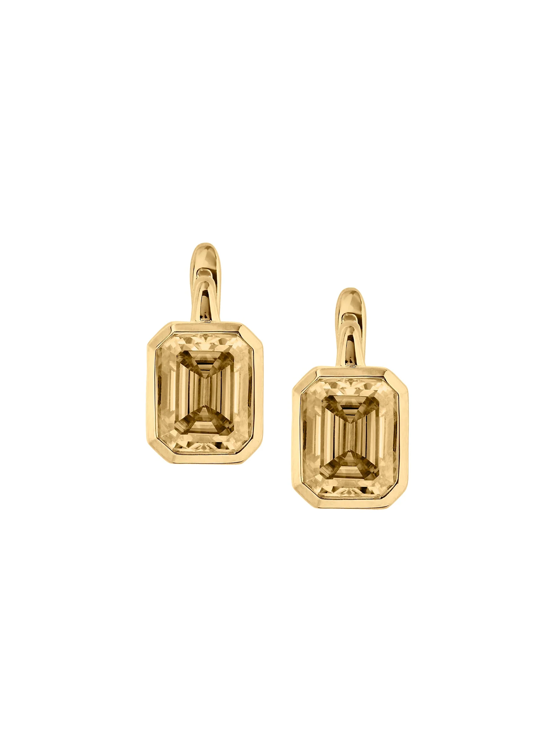 Dorsey - ODETTE EARRINGS IN HONEY MOISSANITE