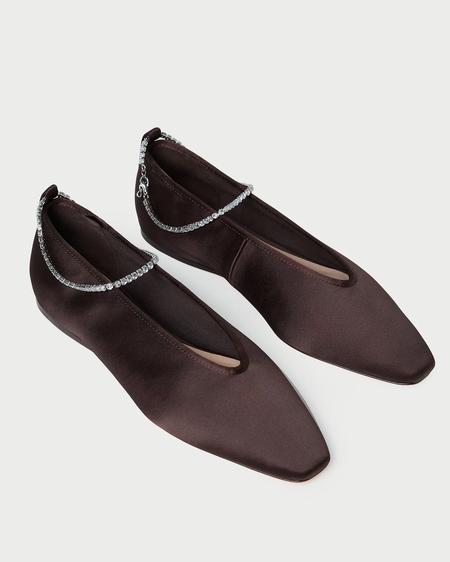 Loeffler Randall - Emery Brown/Crystal Ballet Flat - Image 3
