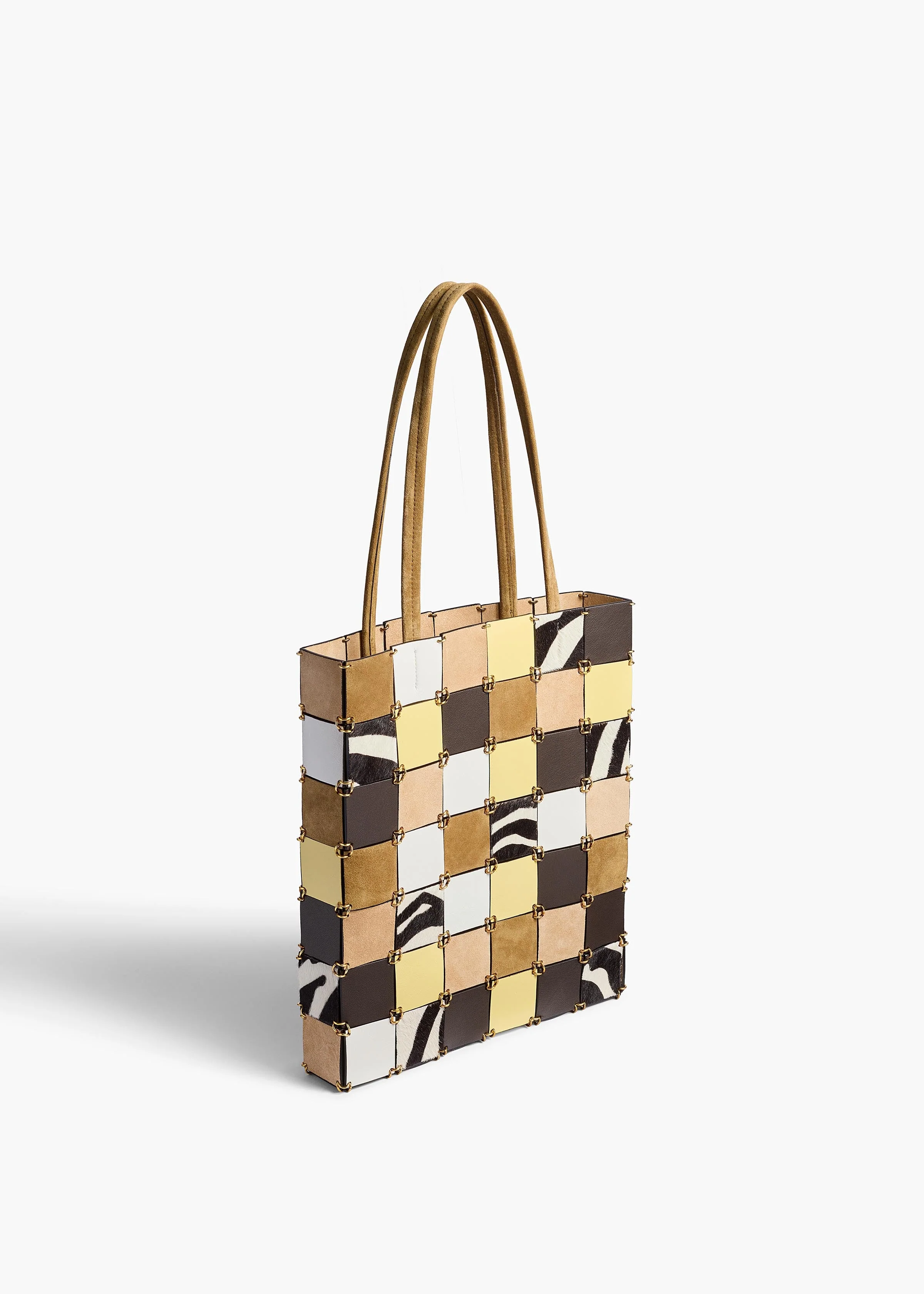 Khaite - Small Emma Tote Powder Multi Leather - Image 8
