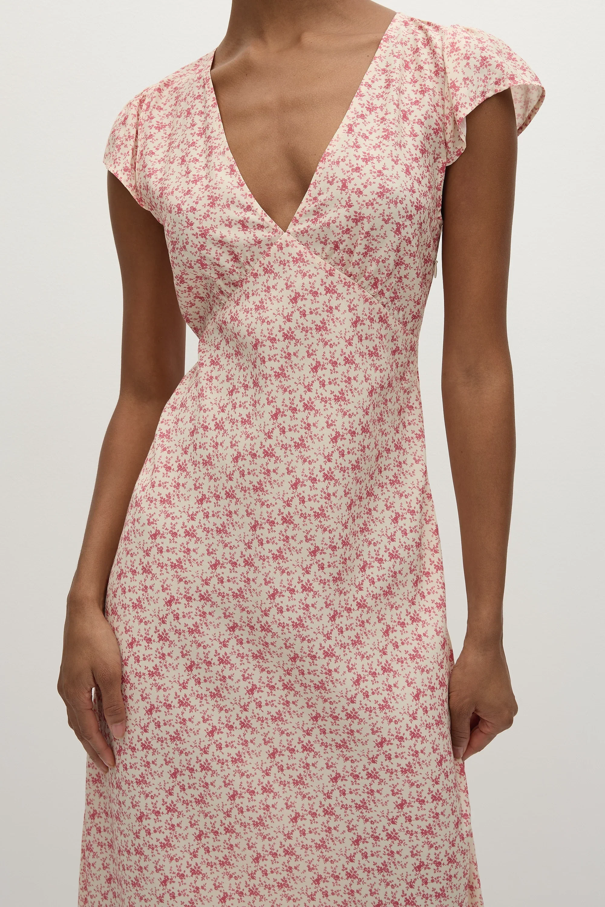 Faithfull - Esson Midi Dress Sakura Floral - Final Sale - Image 2