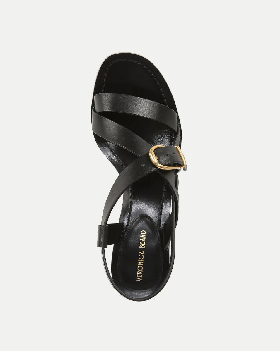 Veronica Beard - Etta Leather Sandal - Image 3