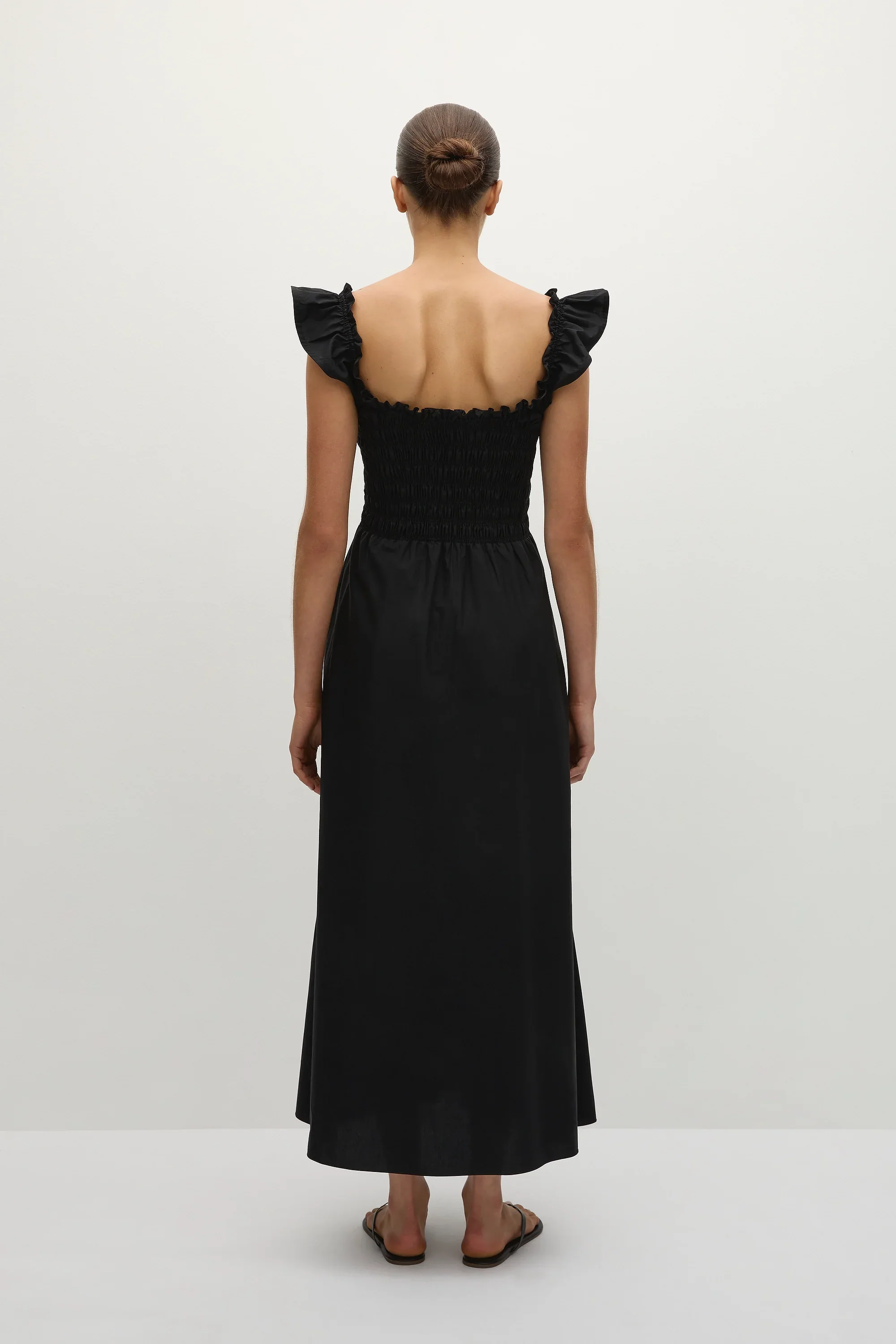 Faithfull - Eudora Midi Dress Black - Final Sale - Image 4
