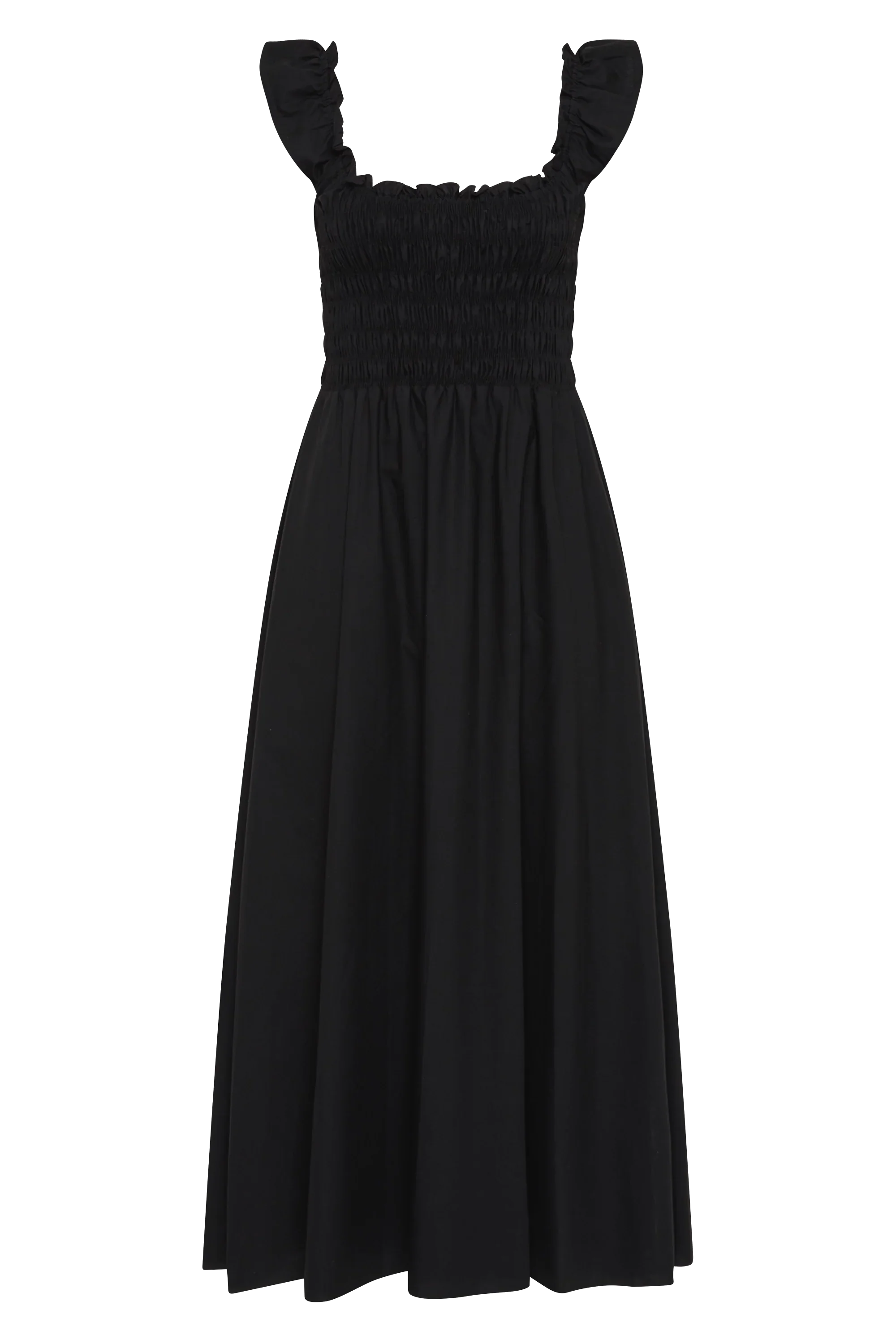 Faithfull - Eudora Midi Dress Black - Final Sale - Image 6