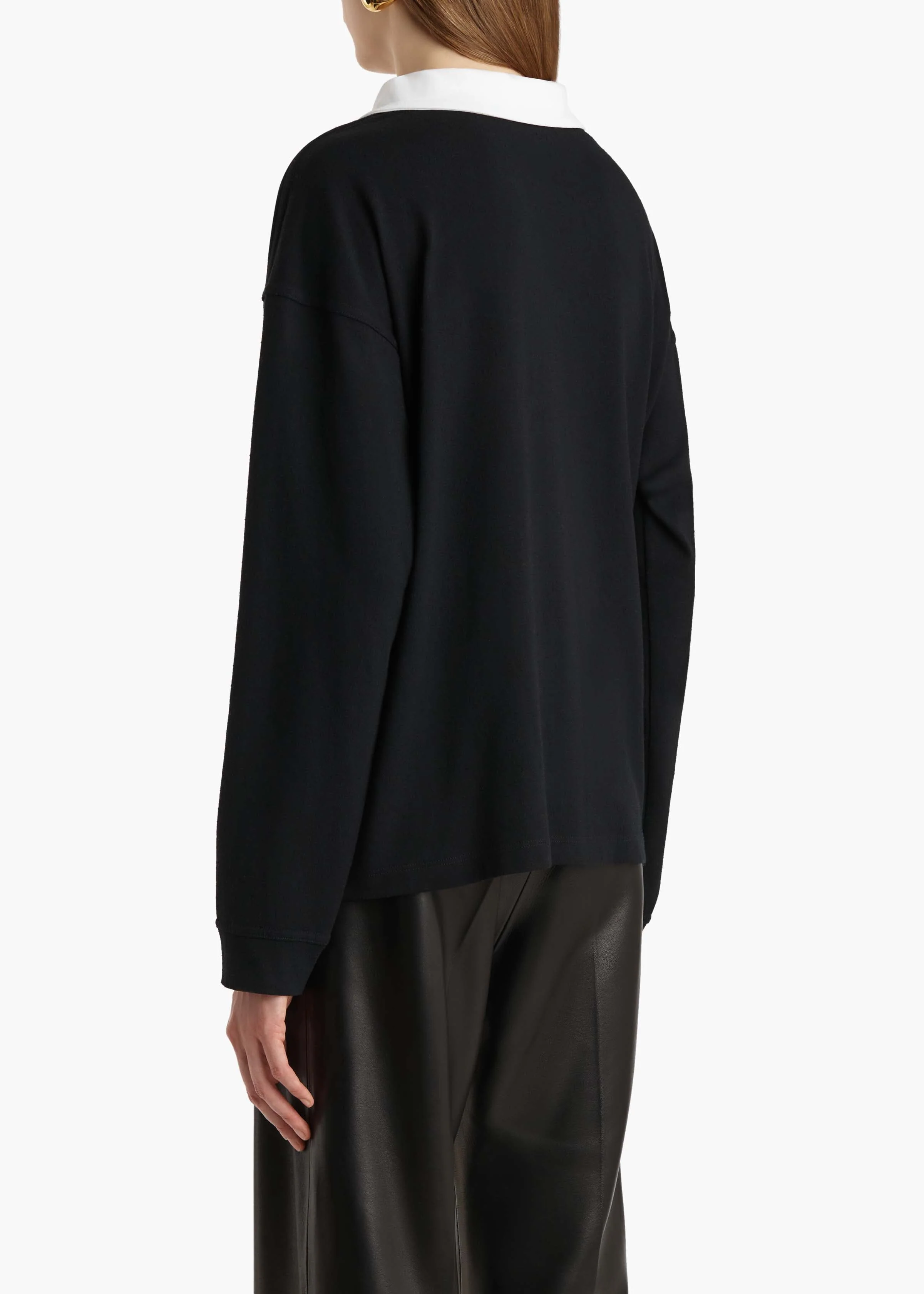 Khaite - Faithful Top in Black and White - Image 11