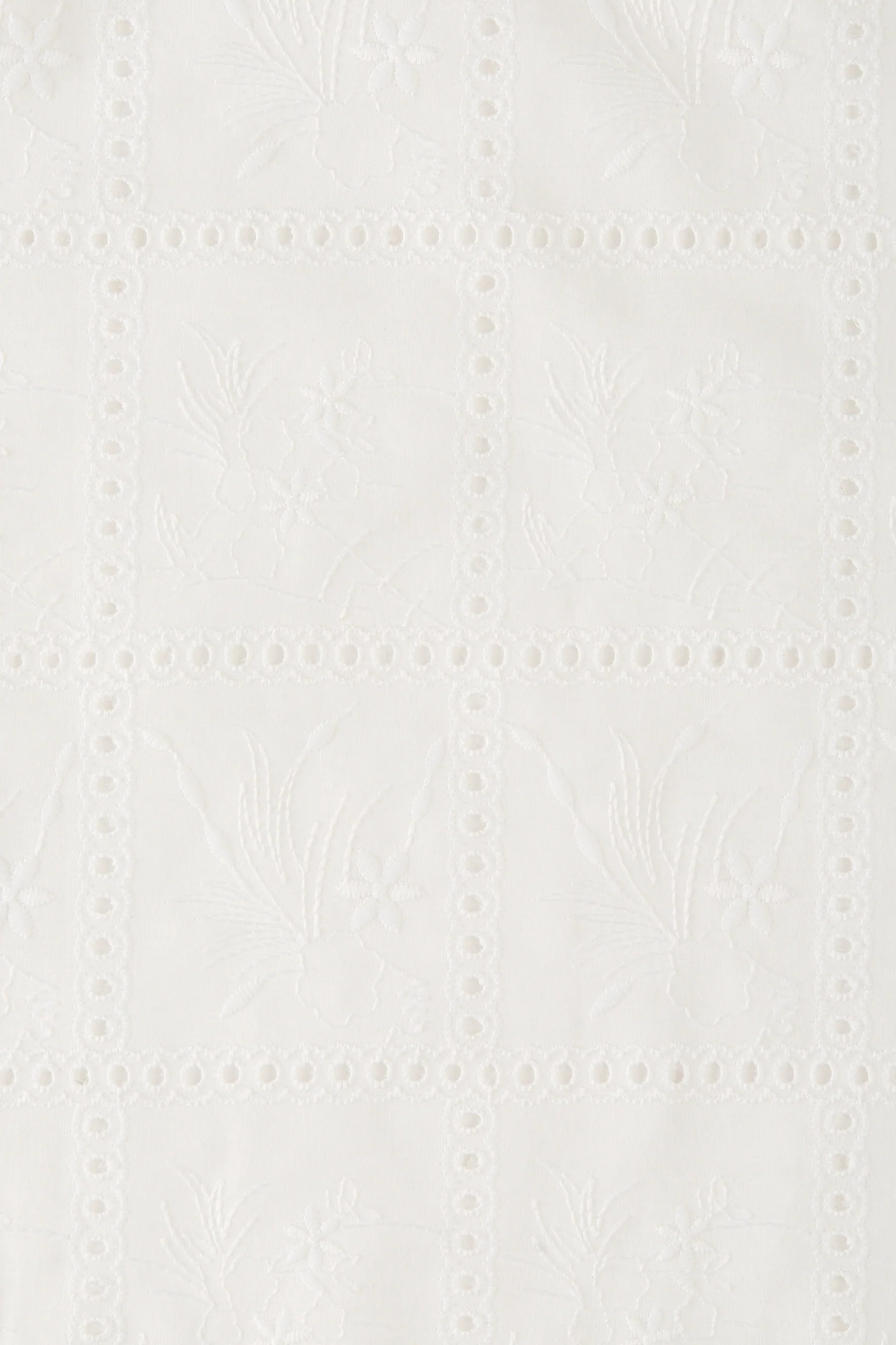 Faithfull - Clementina Head Scarf Handkerchief Broderie White - Image 5