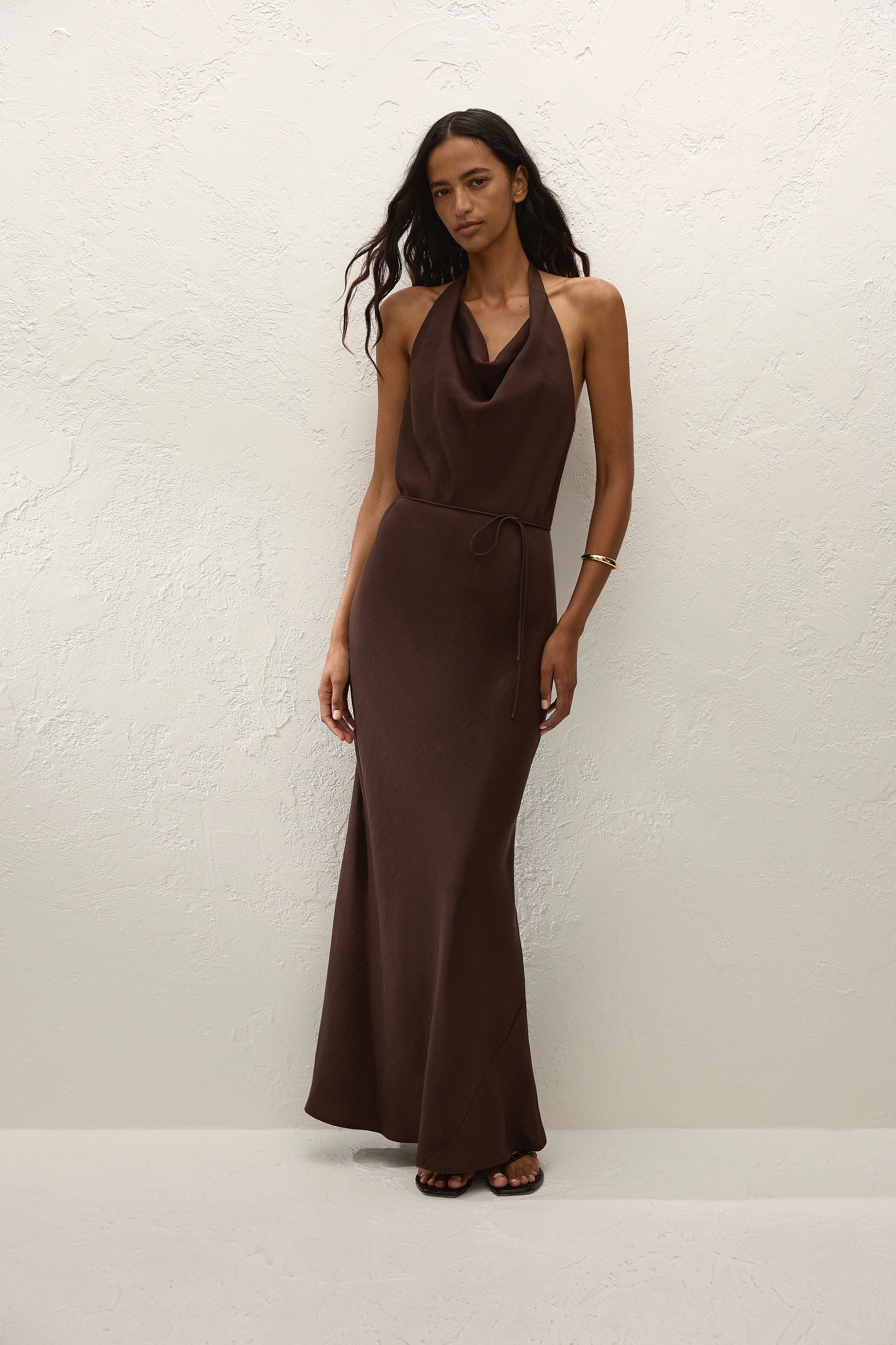 Faithfull - Izaro Maxi Dress Chocolate