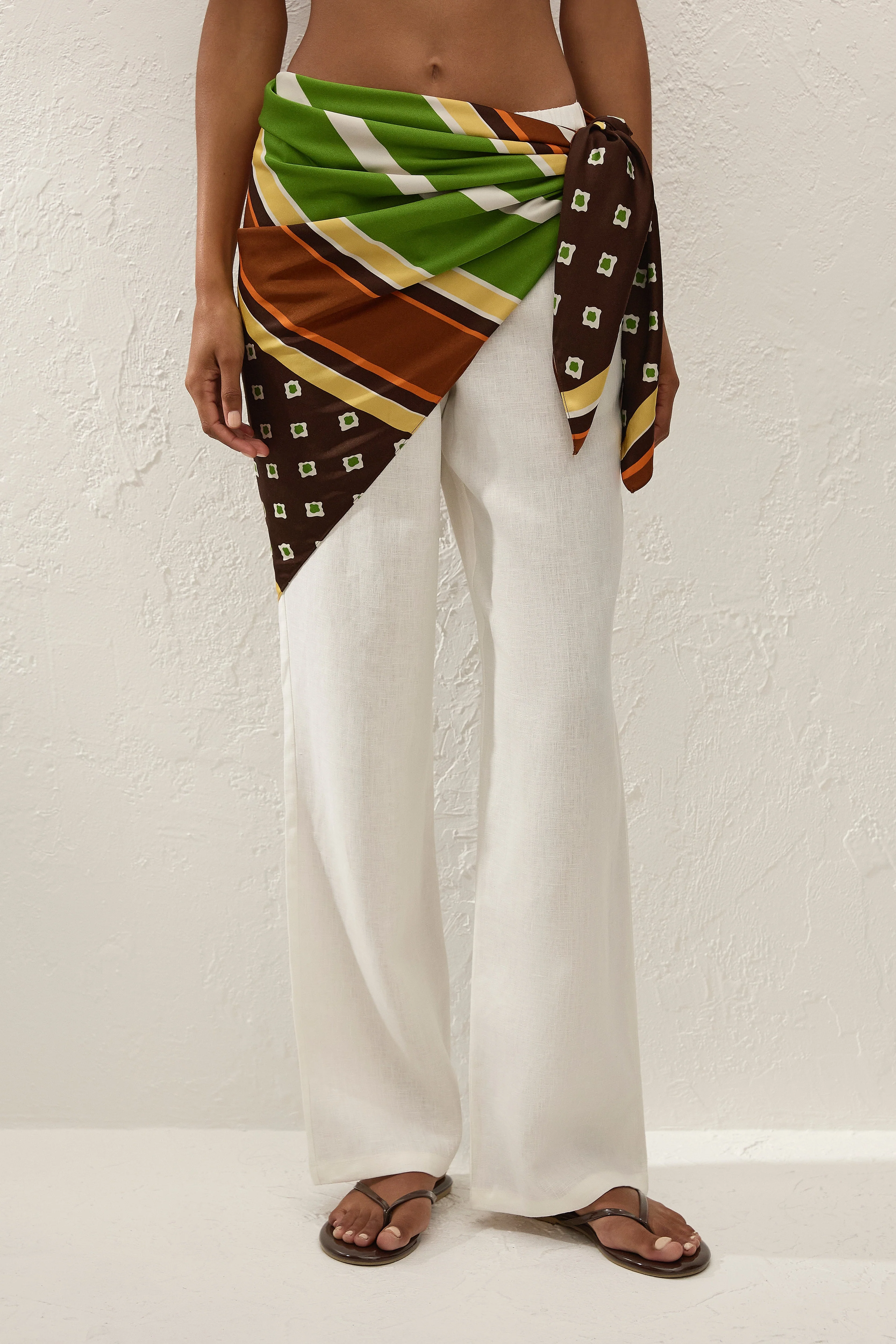 Faithfull - Soleil Waist Scarf Valencia Stripe