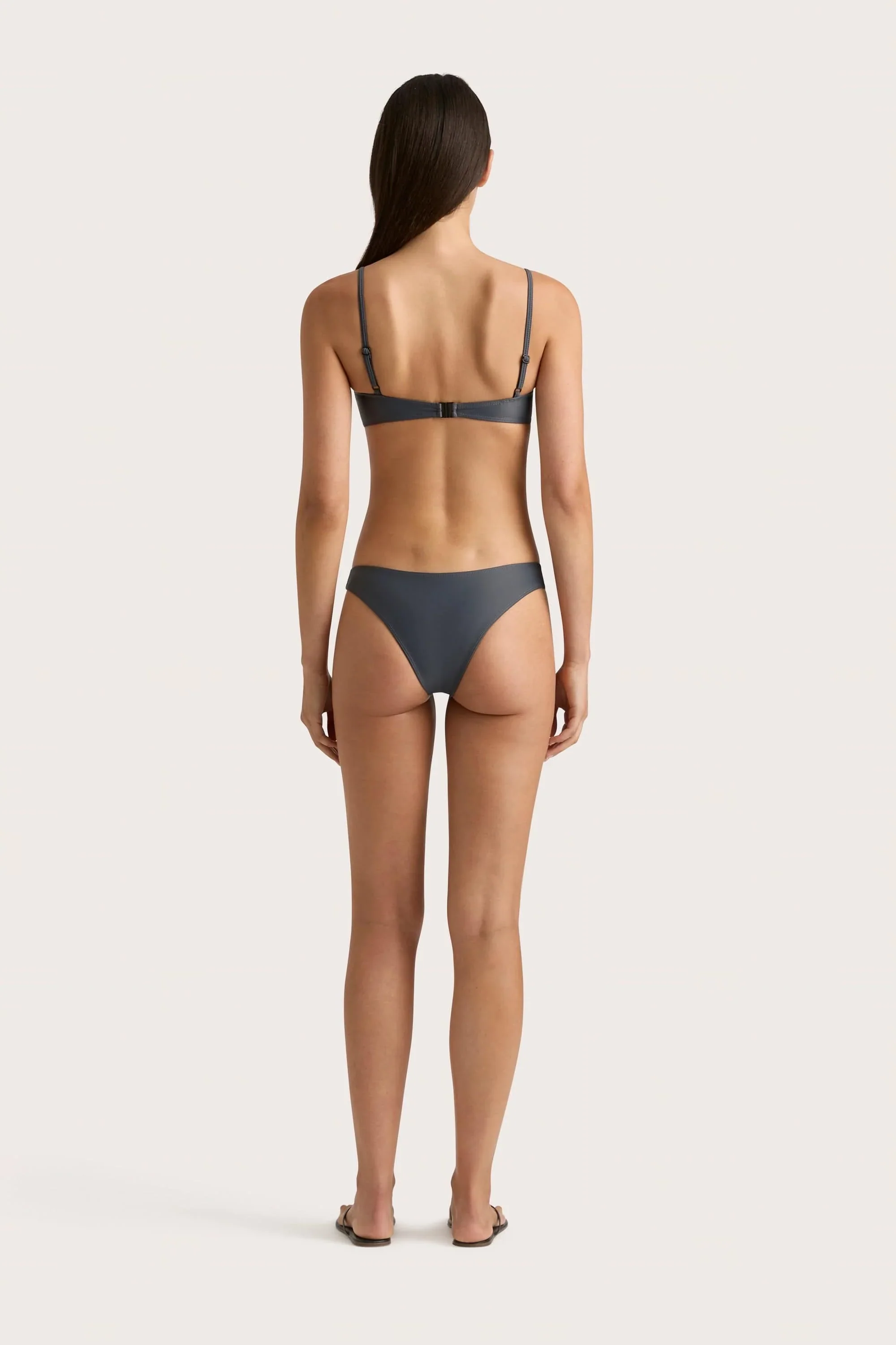 Faithfull - Farrah Bikini Top Charred Navy - Final Sale - Image 4