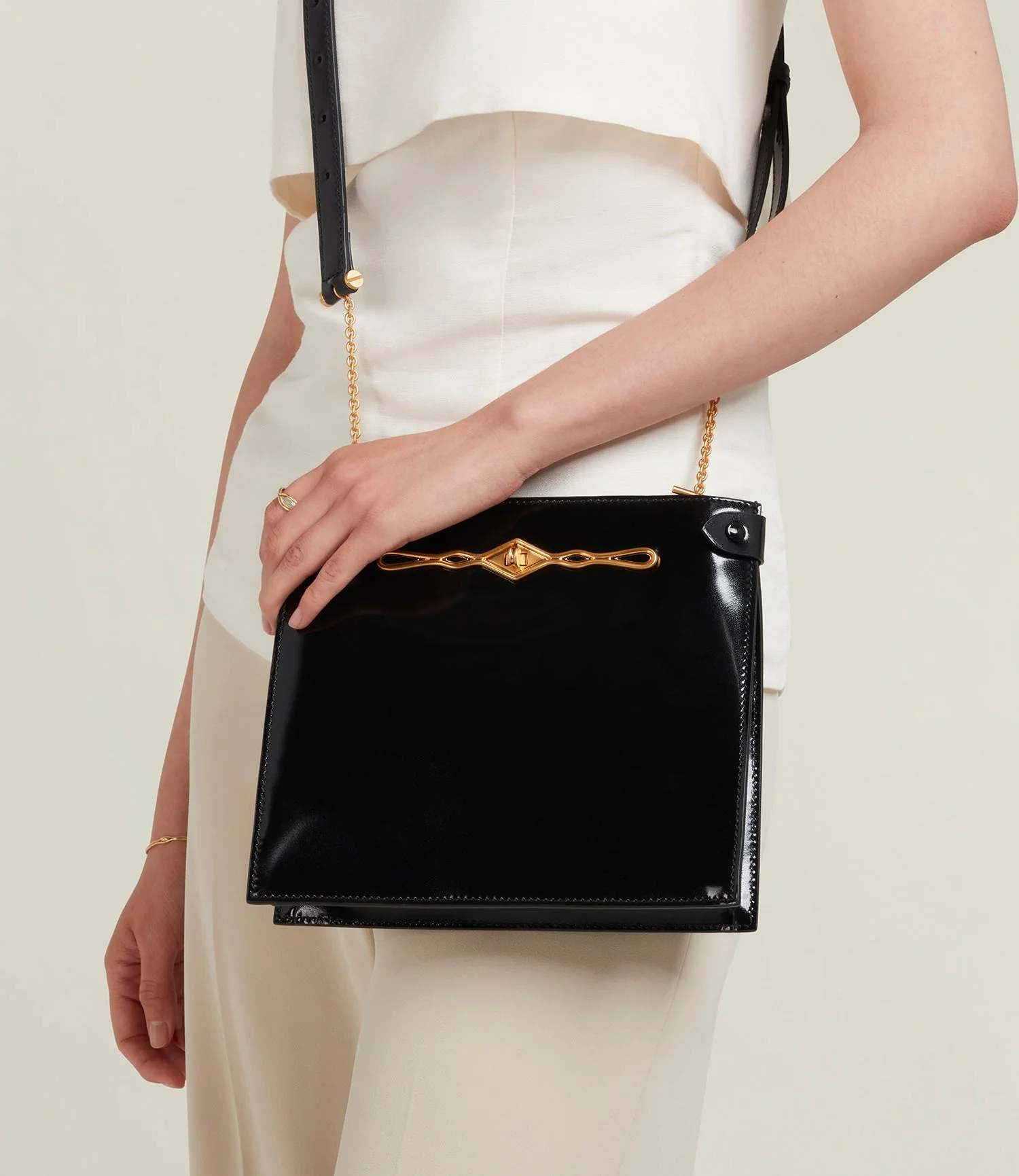 Metier - Fernando Jorge | Métier Stowaway Glossy Calfskin Black - Image 6