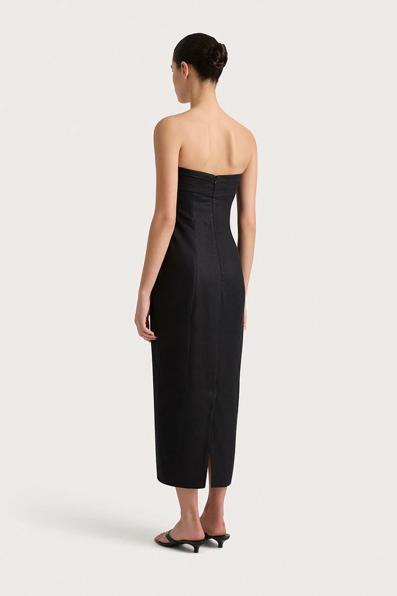 Faithfull - Fleuri Midi Dress Black - Final Sale - Image 4