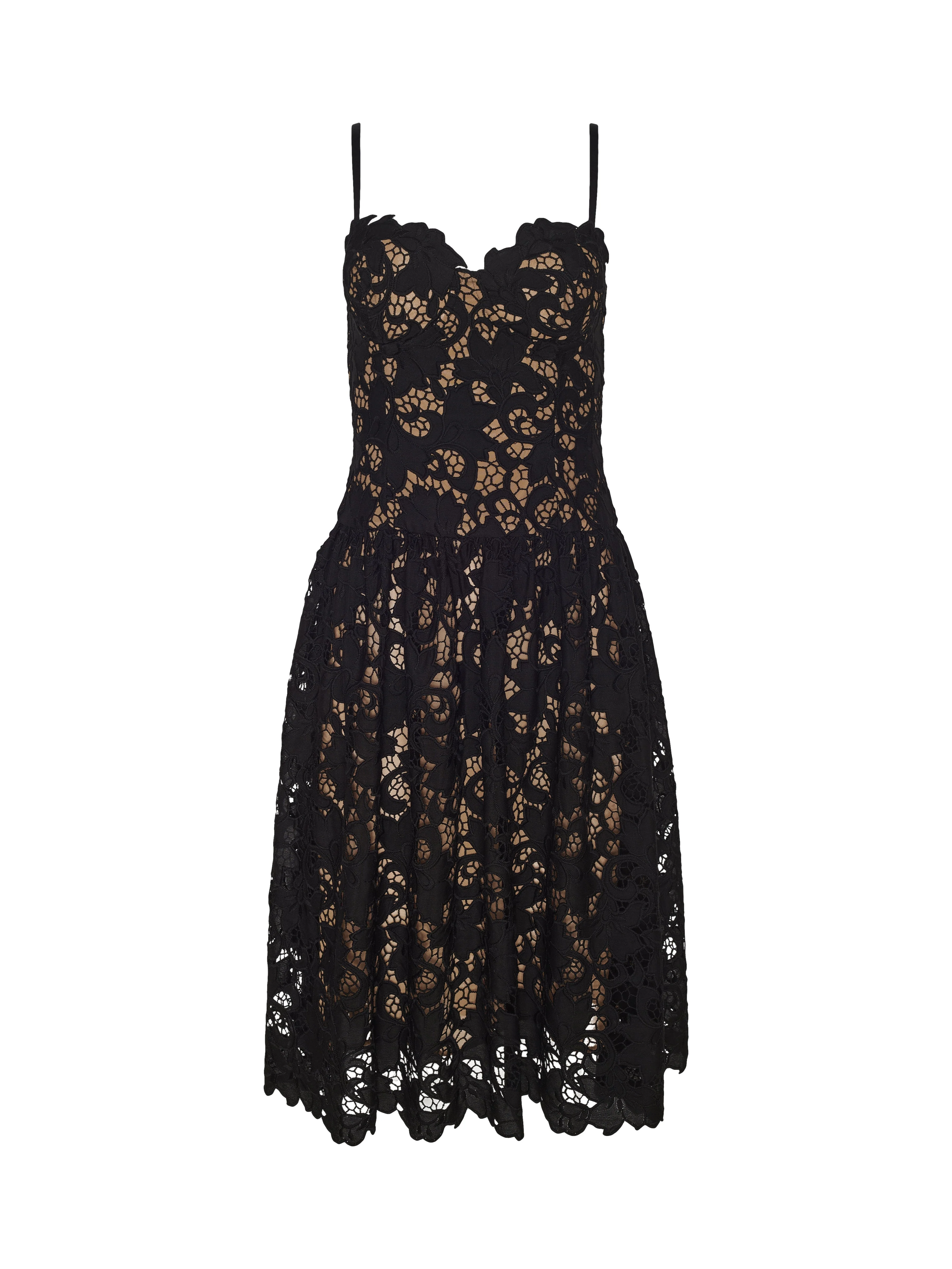 L'AGENCE - Flyn Lace Midi Dress - Image 12
