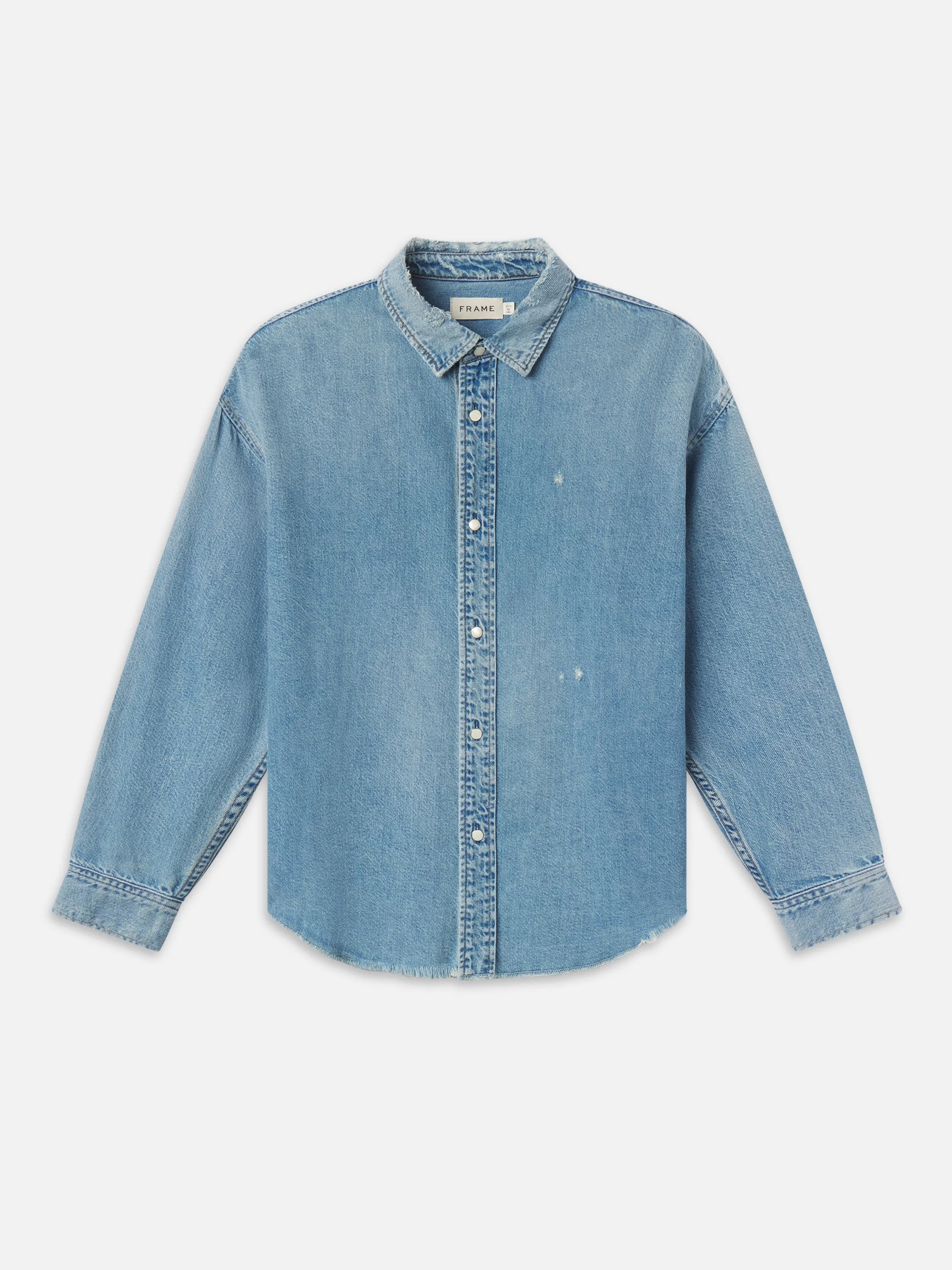 FRAME - Relaxed Denim Shirt - Image 2