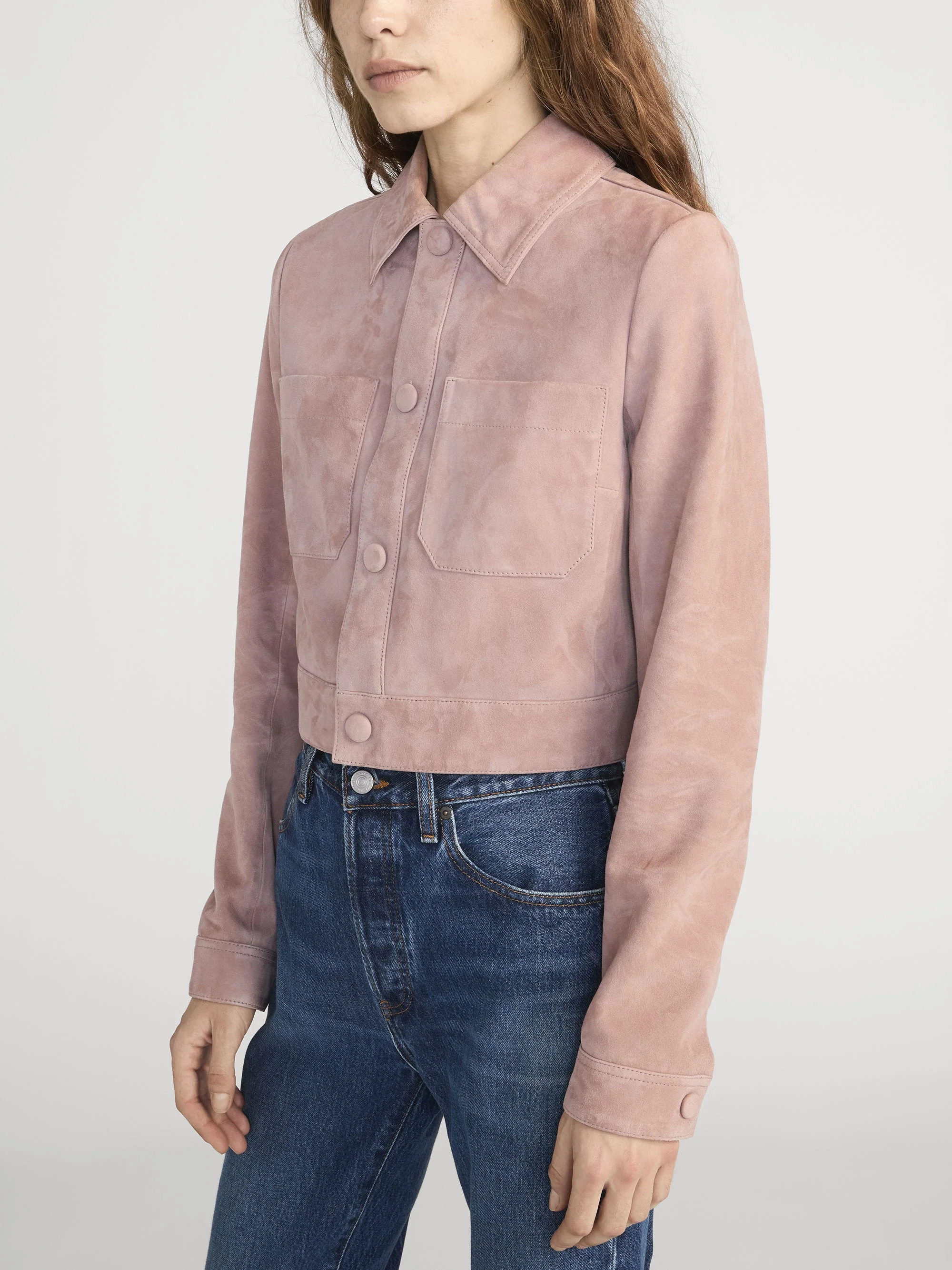 FRAME - The Small Suede Jacket - Image 4