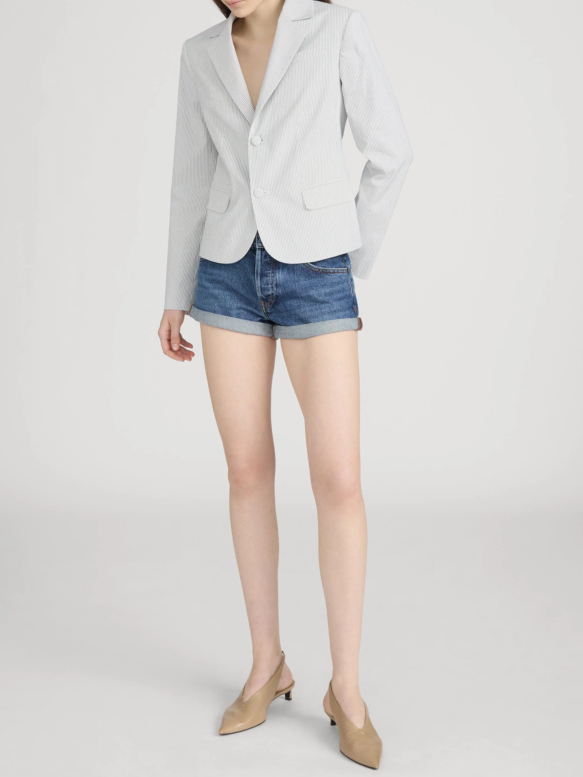 FRAME - The Stripe Classic Blazer - Image 2