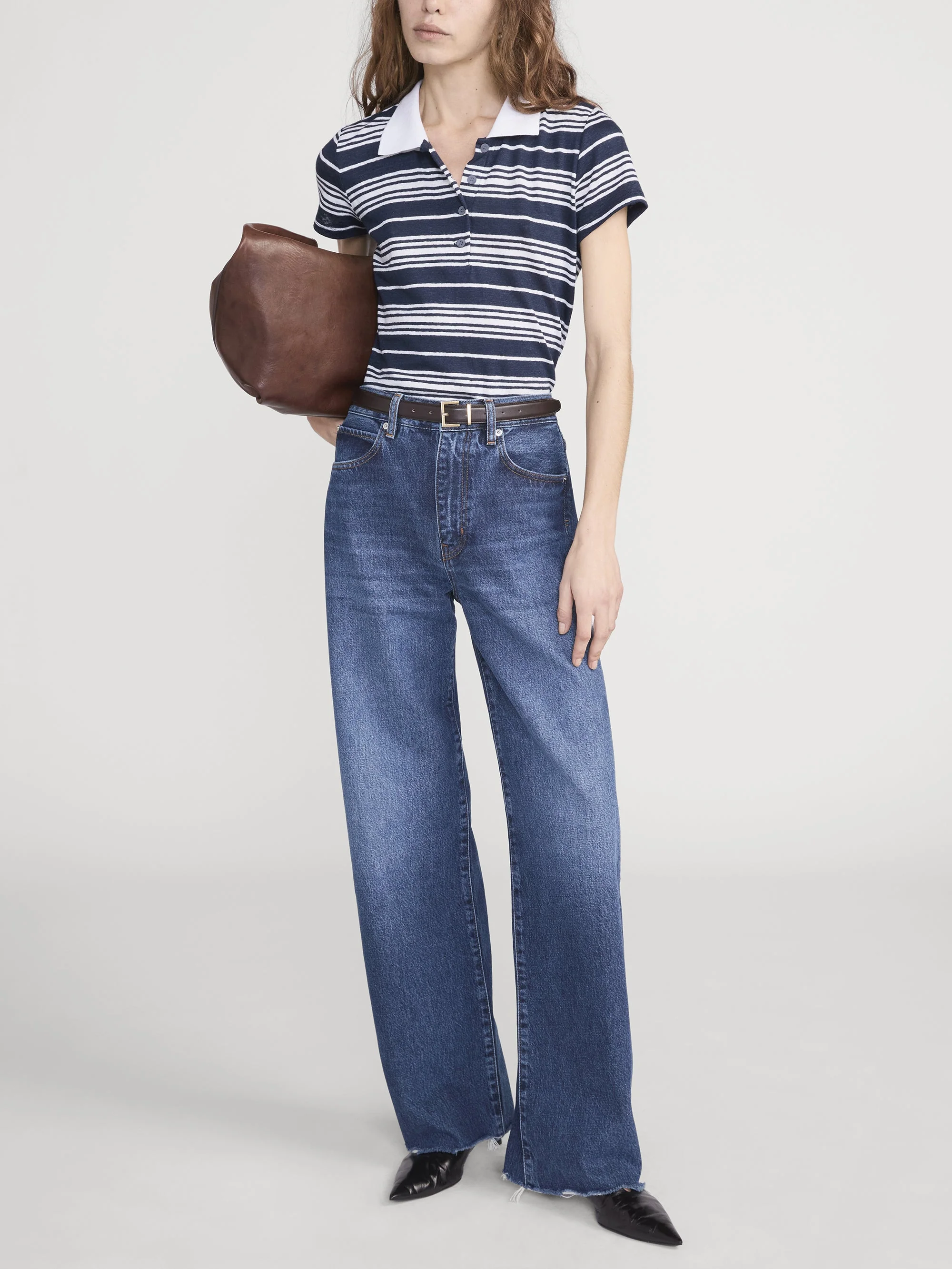 FRAME - The Striped Polo - Image 2