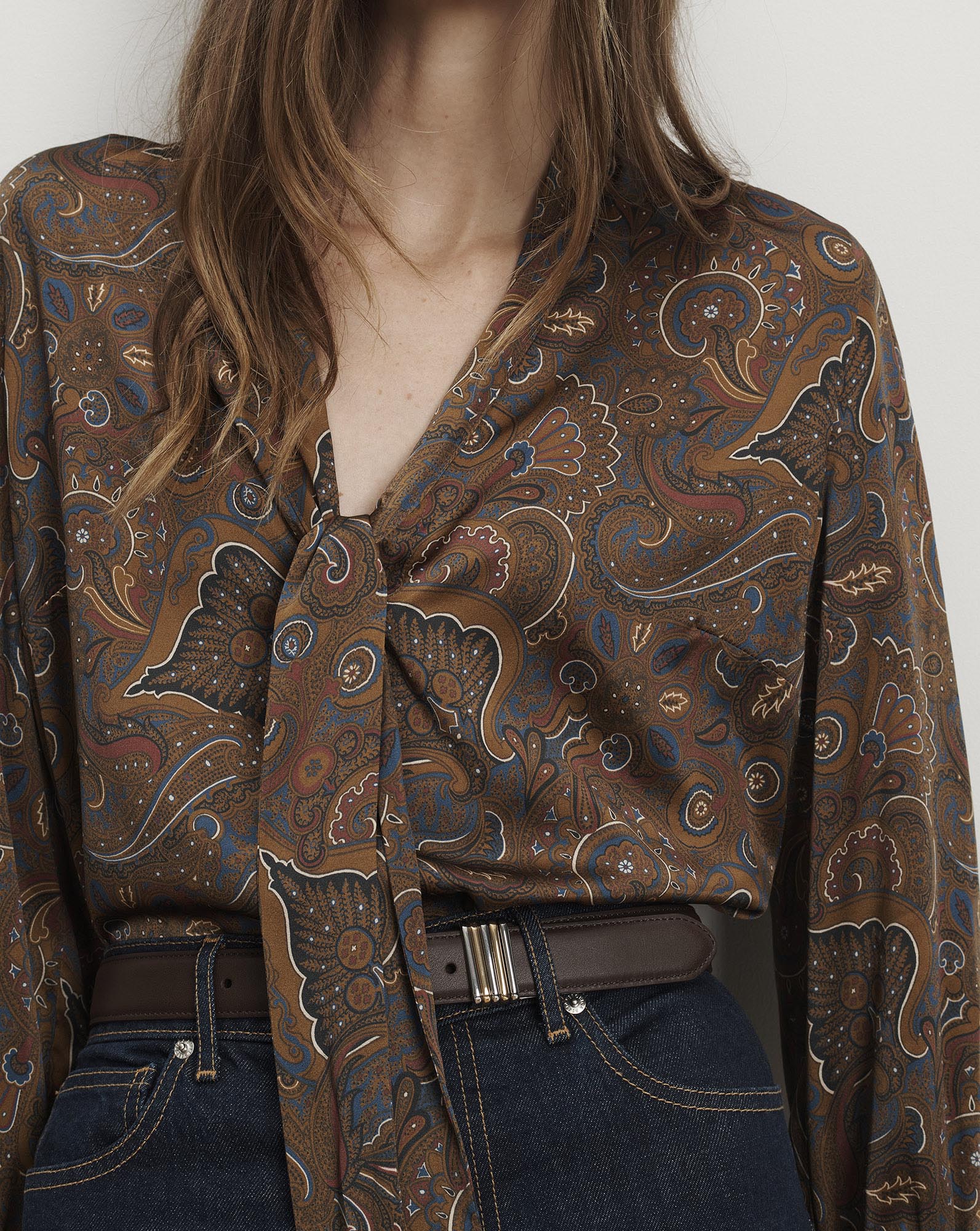 Veronica Beard - Francine Tie - Neck Blouse - Image 5