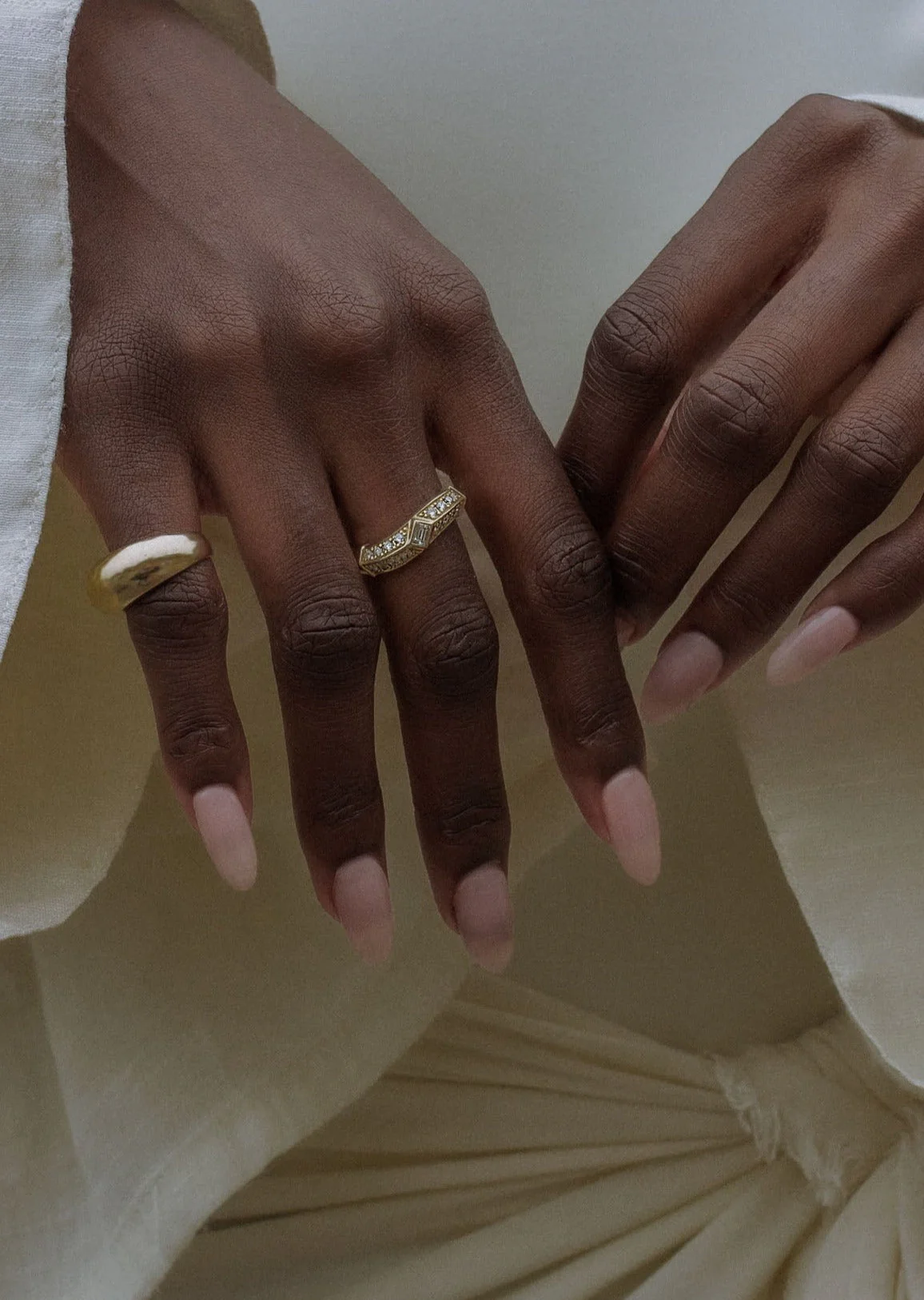 Kinn - Franco Curved Ring Diamond - Image 4