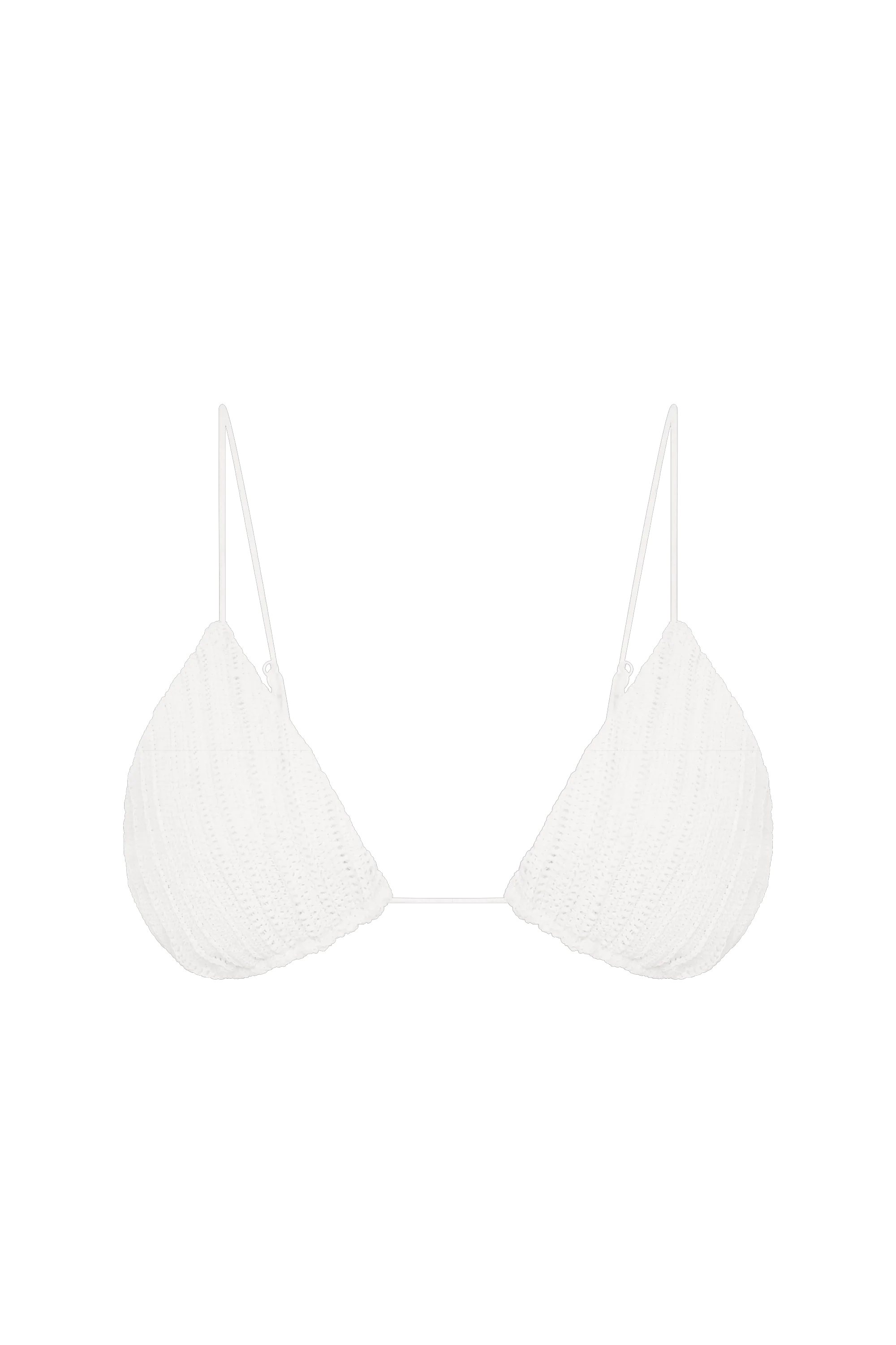 Faithfull - Gianni Crochet Bikini Top White - Final Sale - Image 7