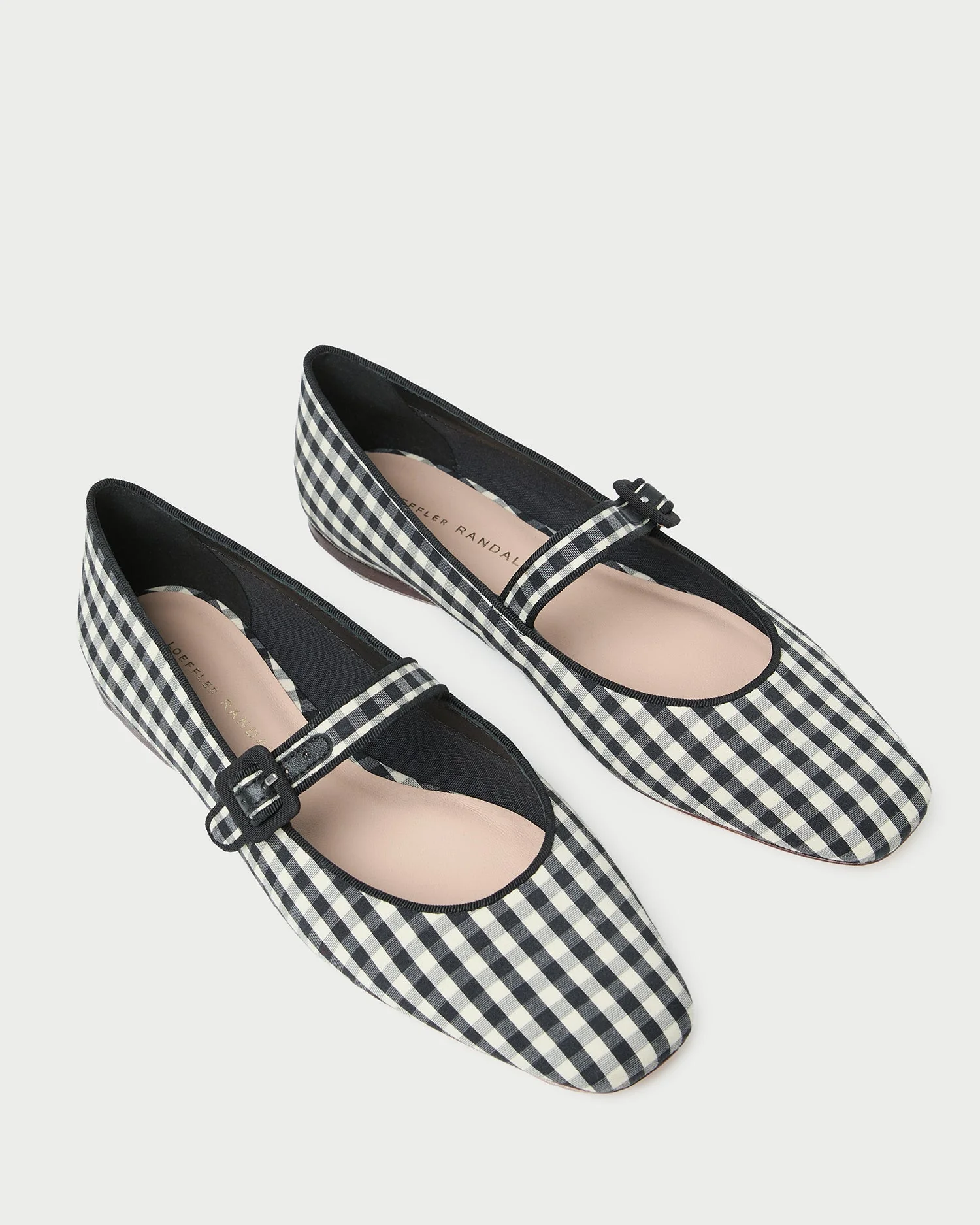Loeffler Randall - Ginger Black/White Gingham Mary Jane - Image 4