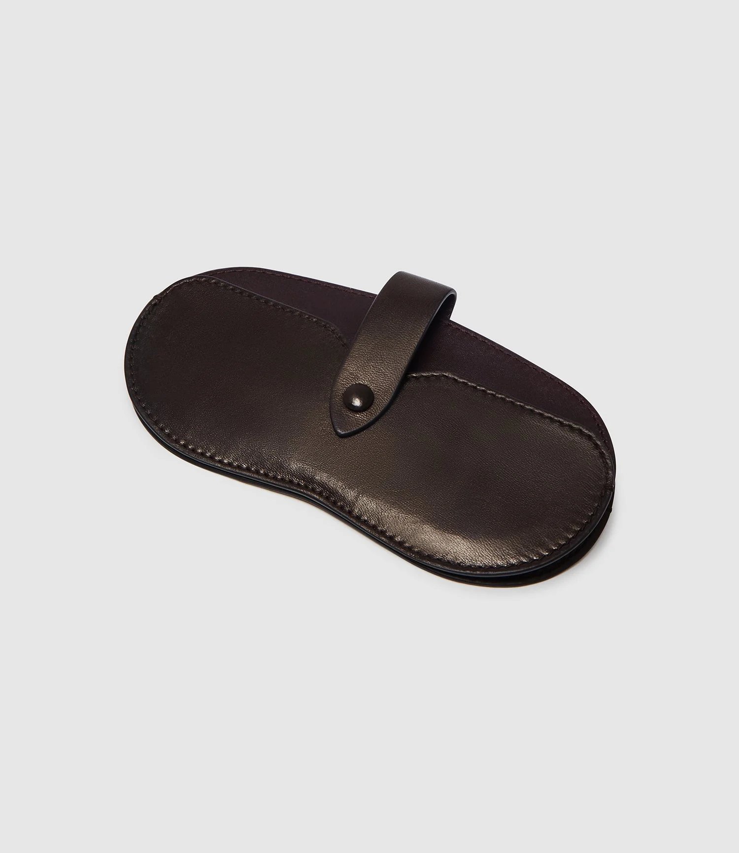 Metier - Glasses Case Double Buttery Nappa Cacao - Image 3