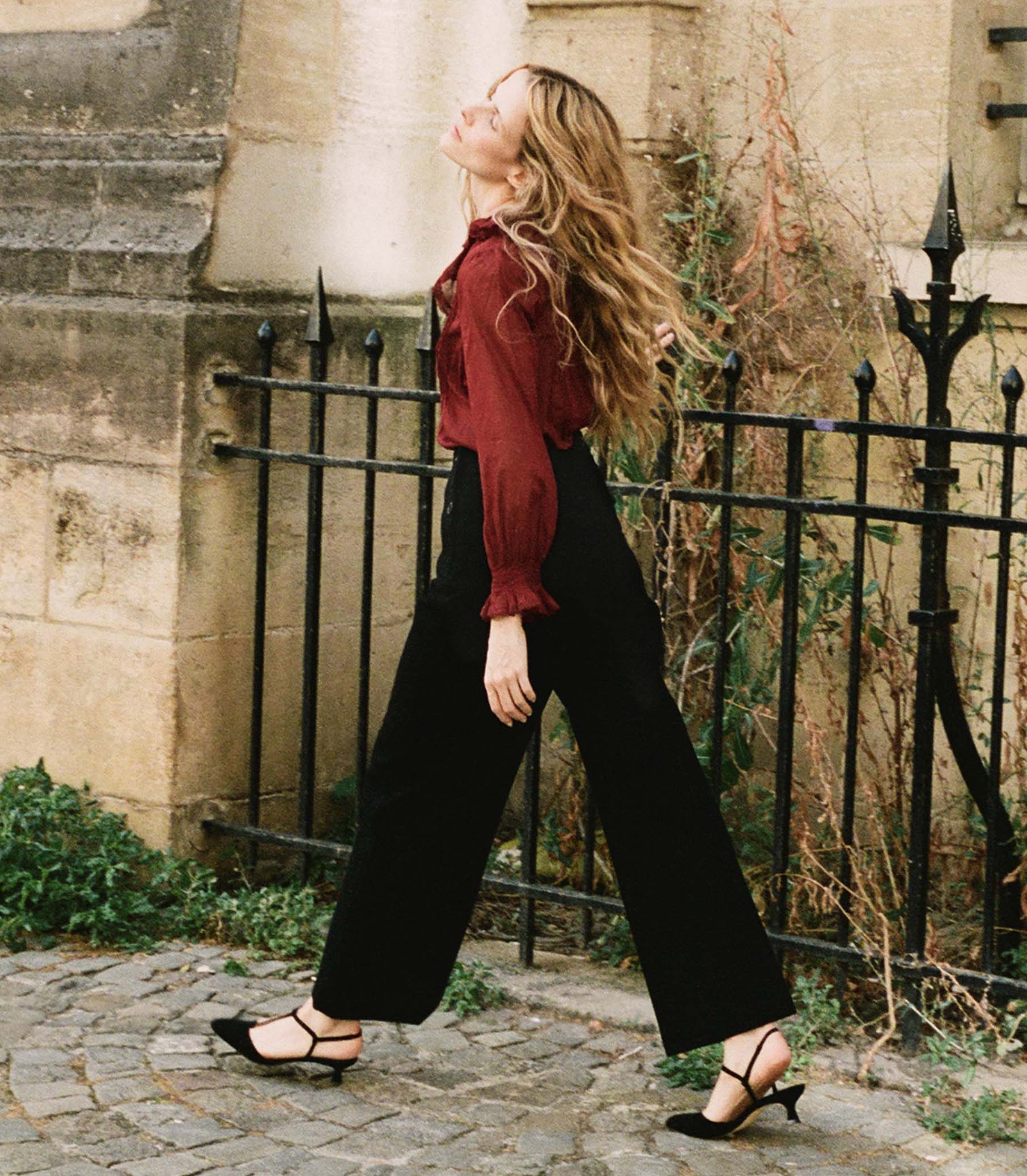 DÔEN - GLENNE PANT -- BLACK - Image 3