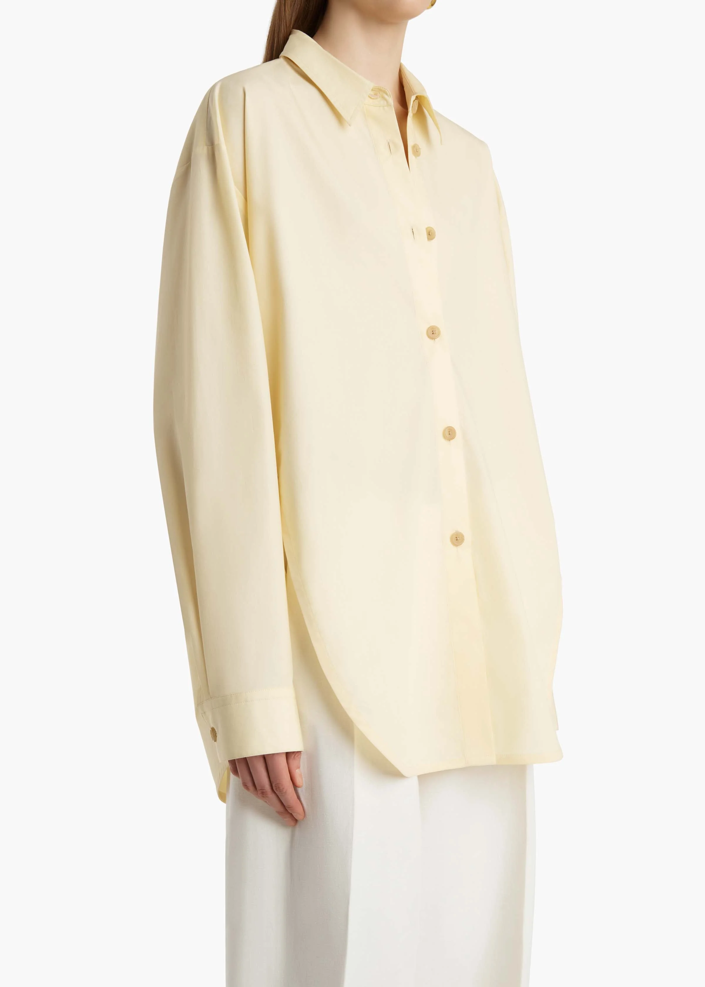 Khaite - Goya Top in Pale Yellow - Image 12