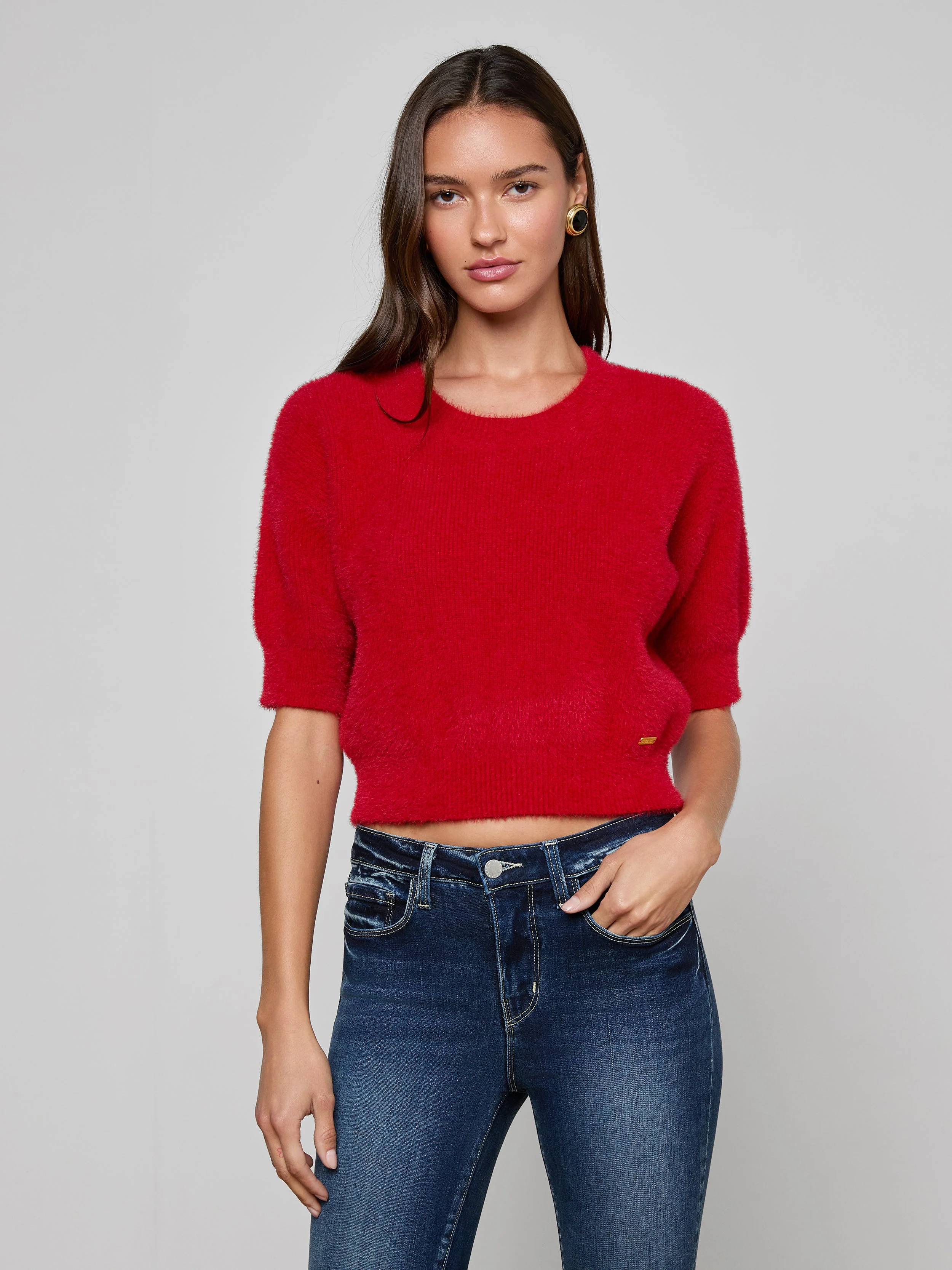 L'AGENCE - Guinevere Cropped Pullover