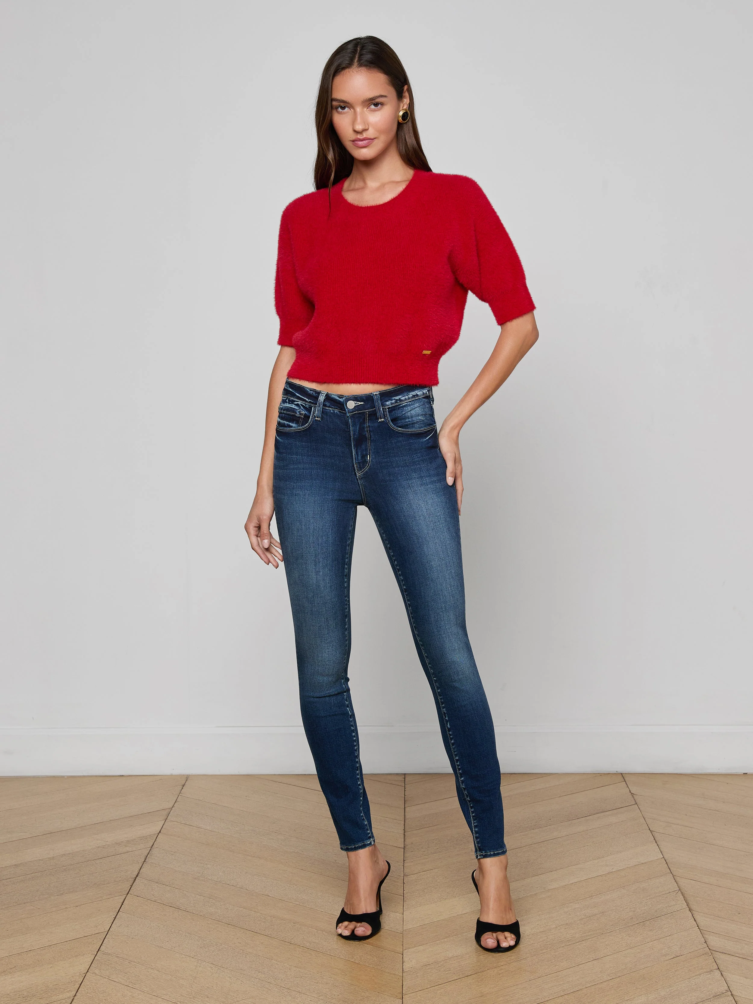 L'AGENCE - Guinevere Cropped Pullover - Image 3