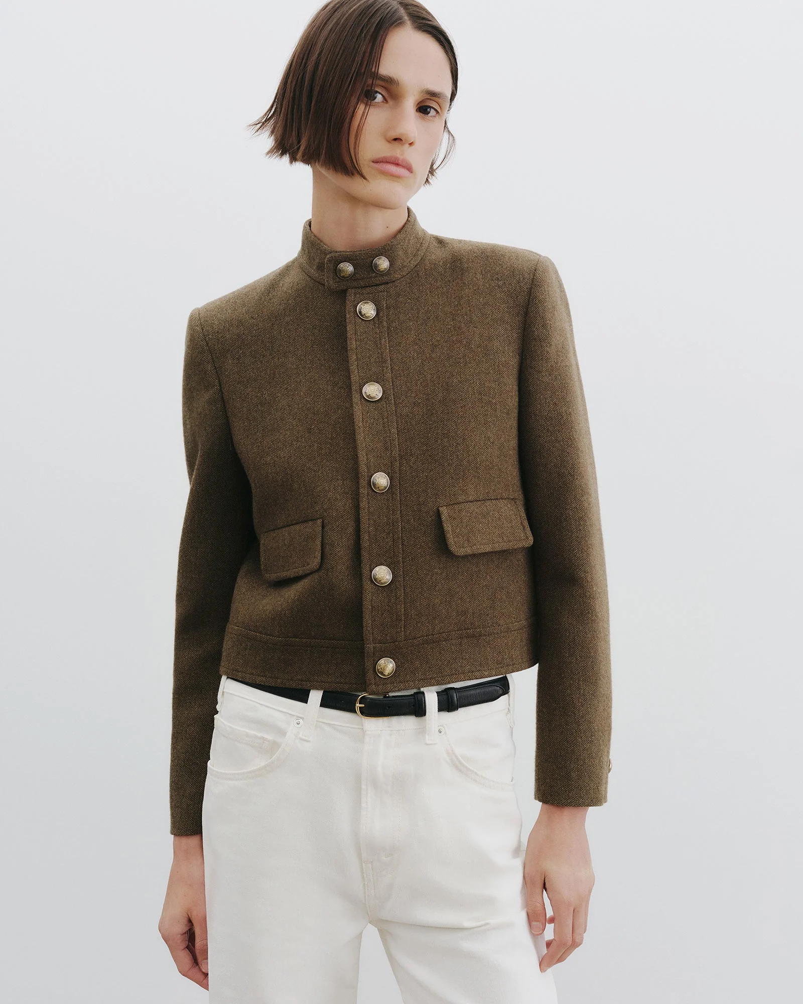 Nili Lotan - HADLEY CROPPED WOOL JACKET - Image 2