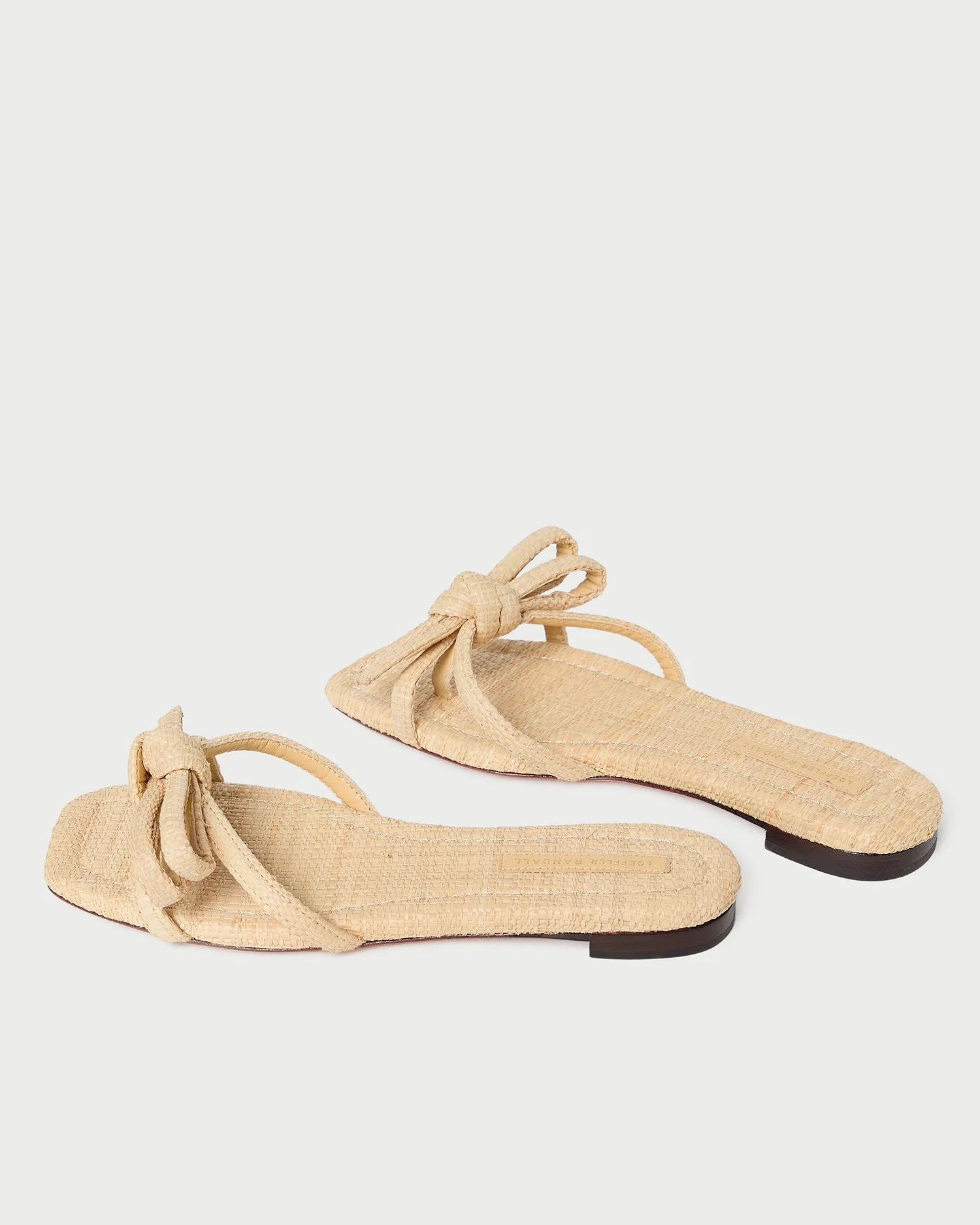 Loeffler Randall - Hadley Natural Bow Sandal - Image 5