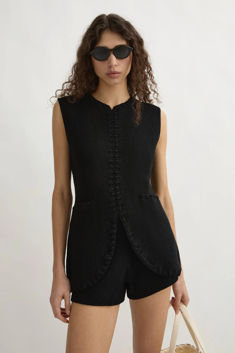 Posse - HARLAN VEST - BLACK