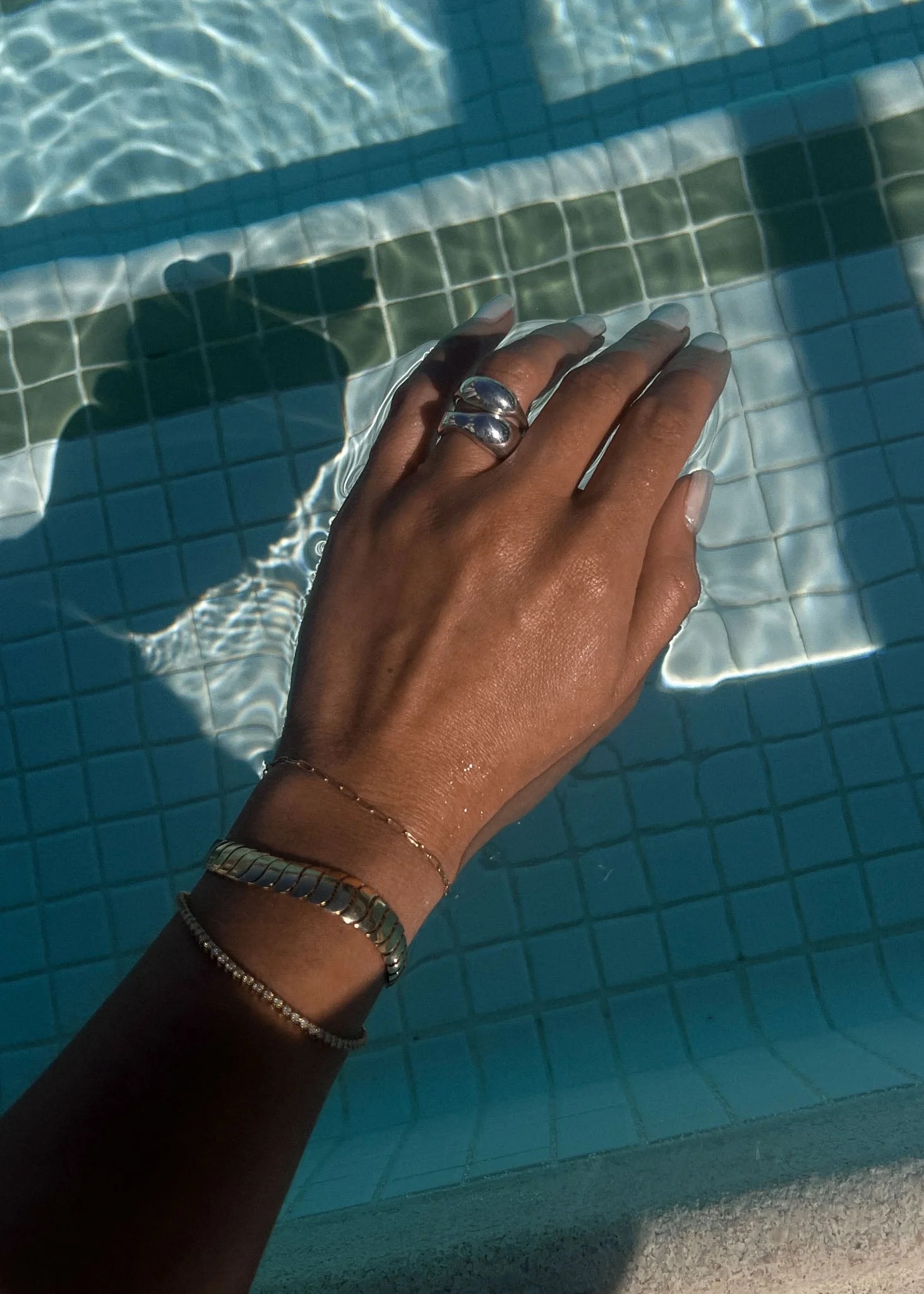 Kinn - Hera Sculptural Ring Stack Silver - Image 7