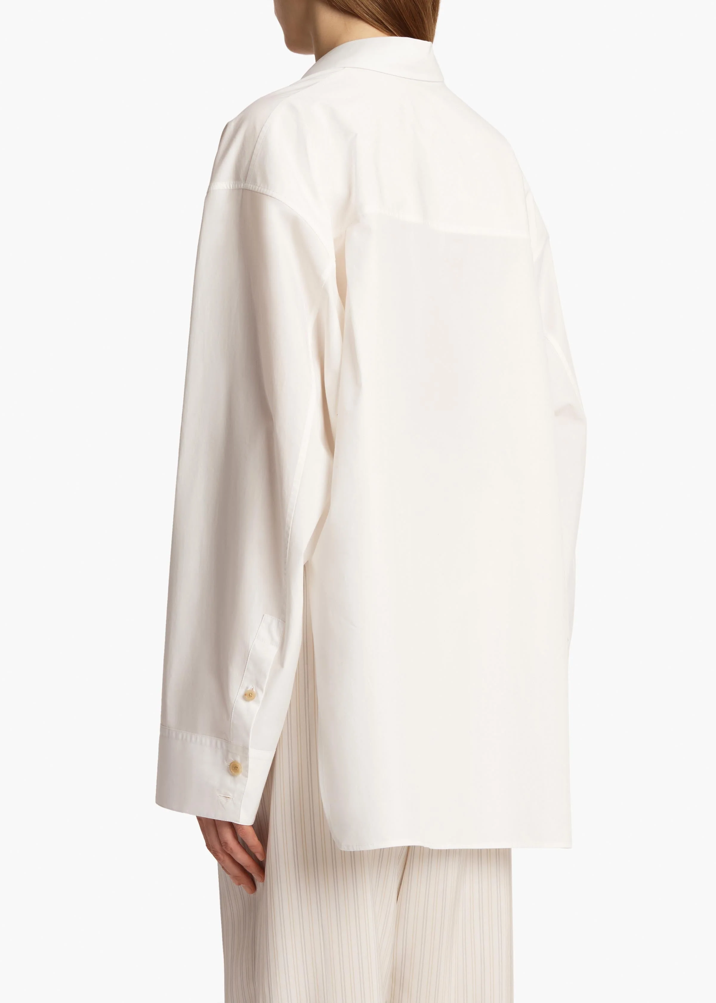 Khaite - Herschel Top in Chalk - Image 4