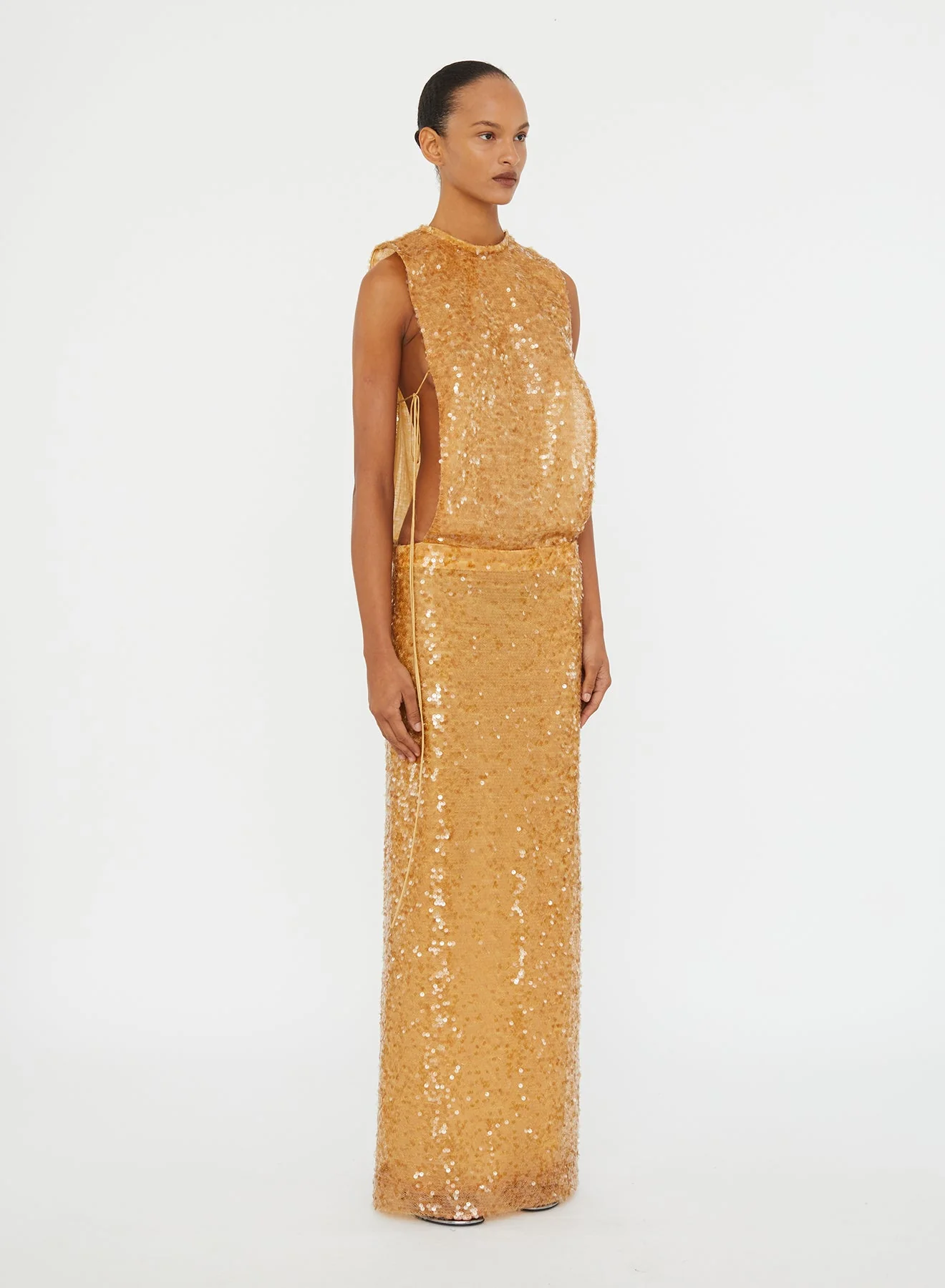 Christopher Esber - Illuminate Sequin Separation Gown - Image 4