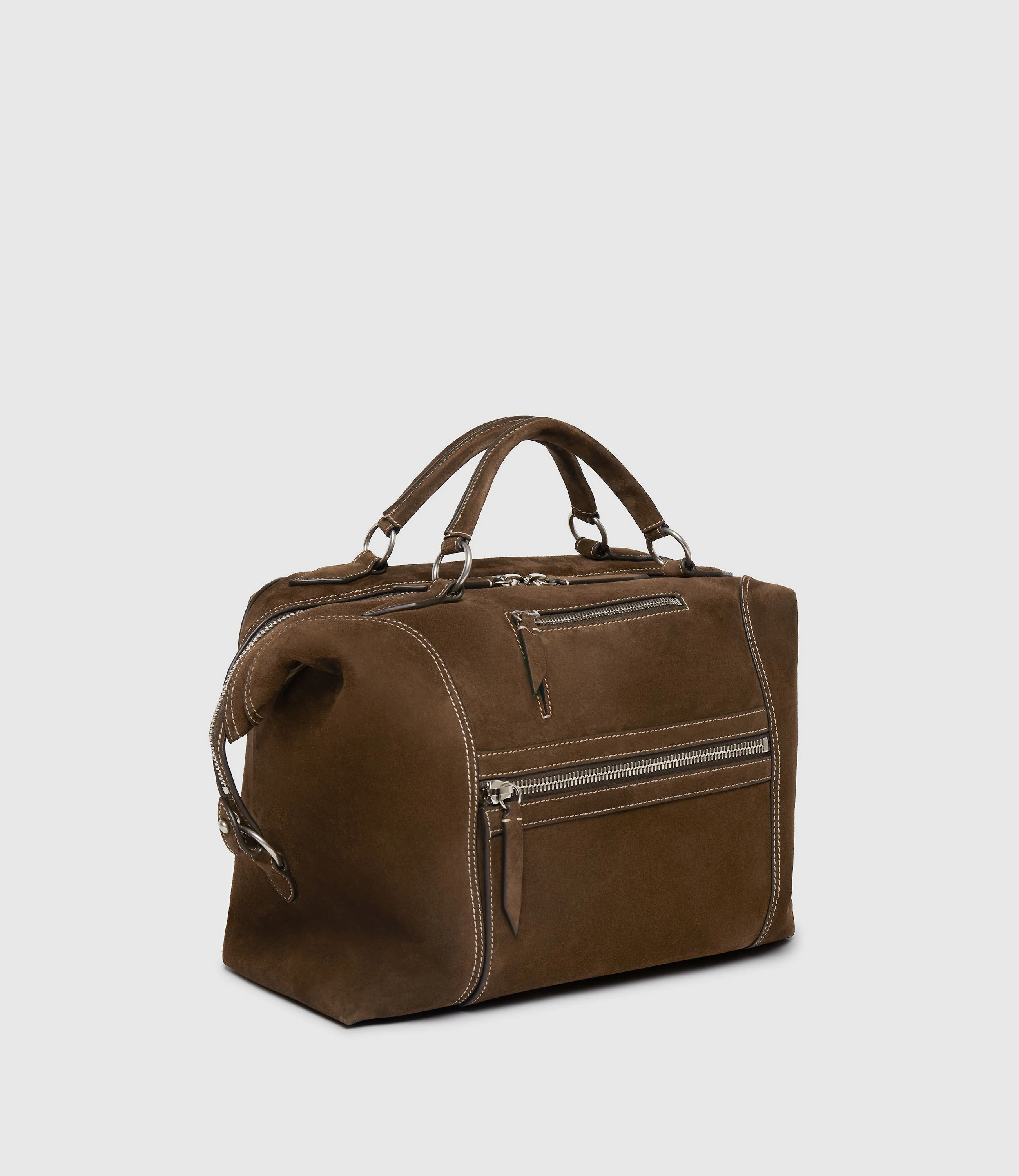 Metier - W INDIANA JONES™ Vagabond Messenger Chocolate Suede - Image 3