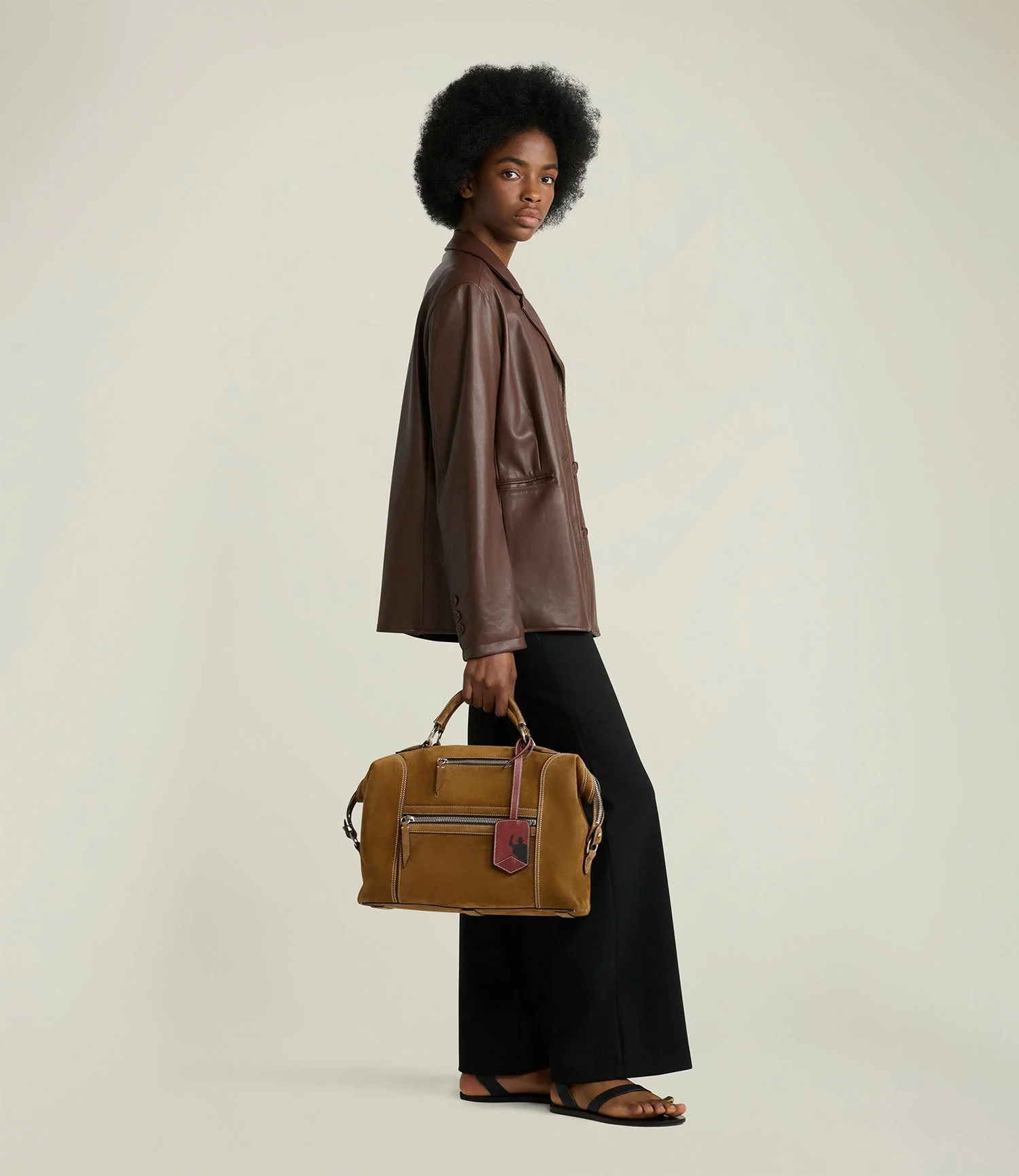 Metier - W INDIANA JONES™ Vagabond Messenger Marrakech Suede - Collector’s Edition 8/10 - Image 9