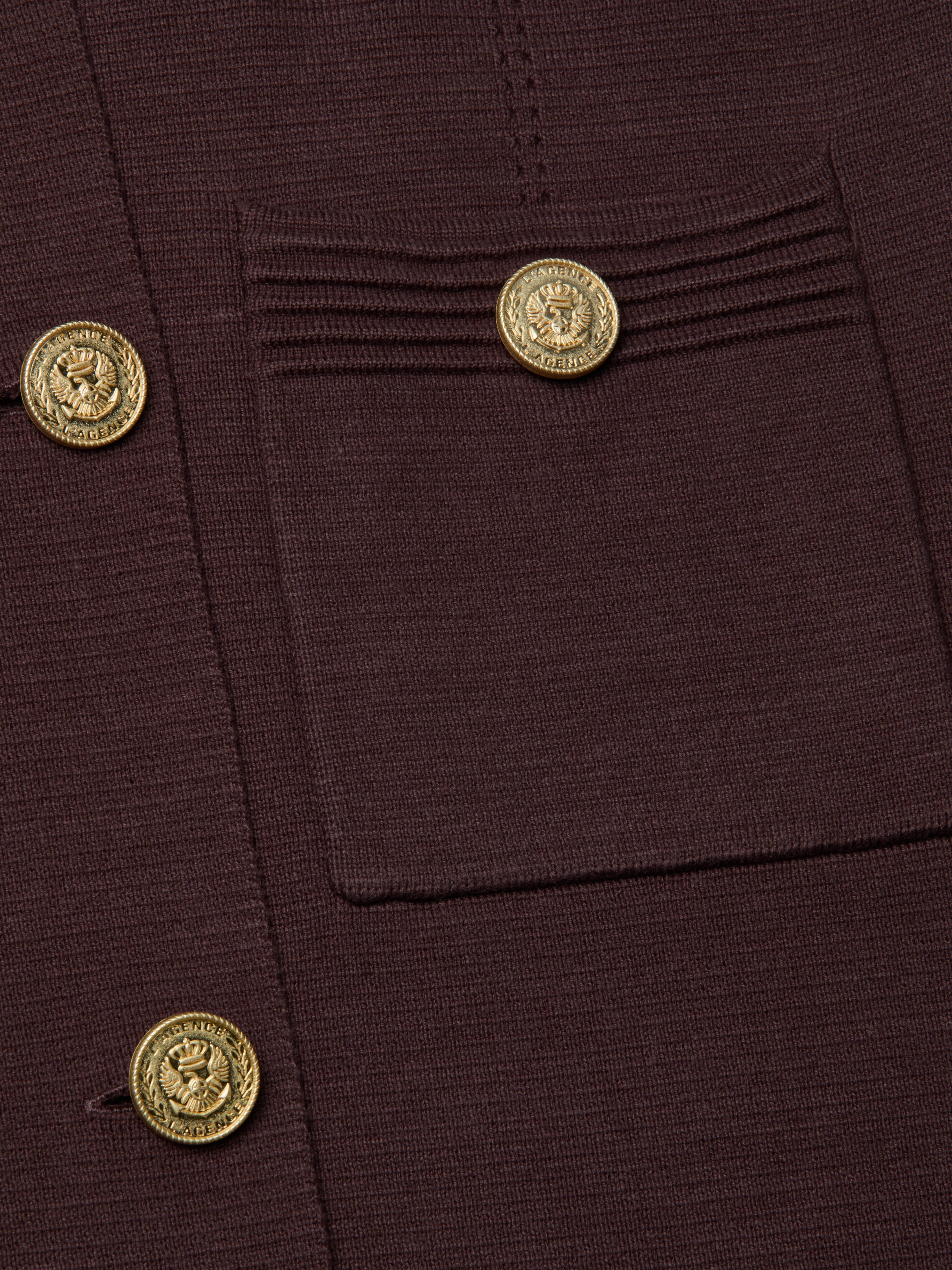 L'AGENCE - Isabel Knit Coat - Image 4
