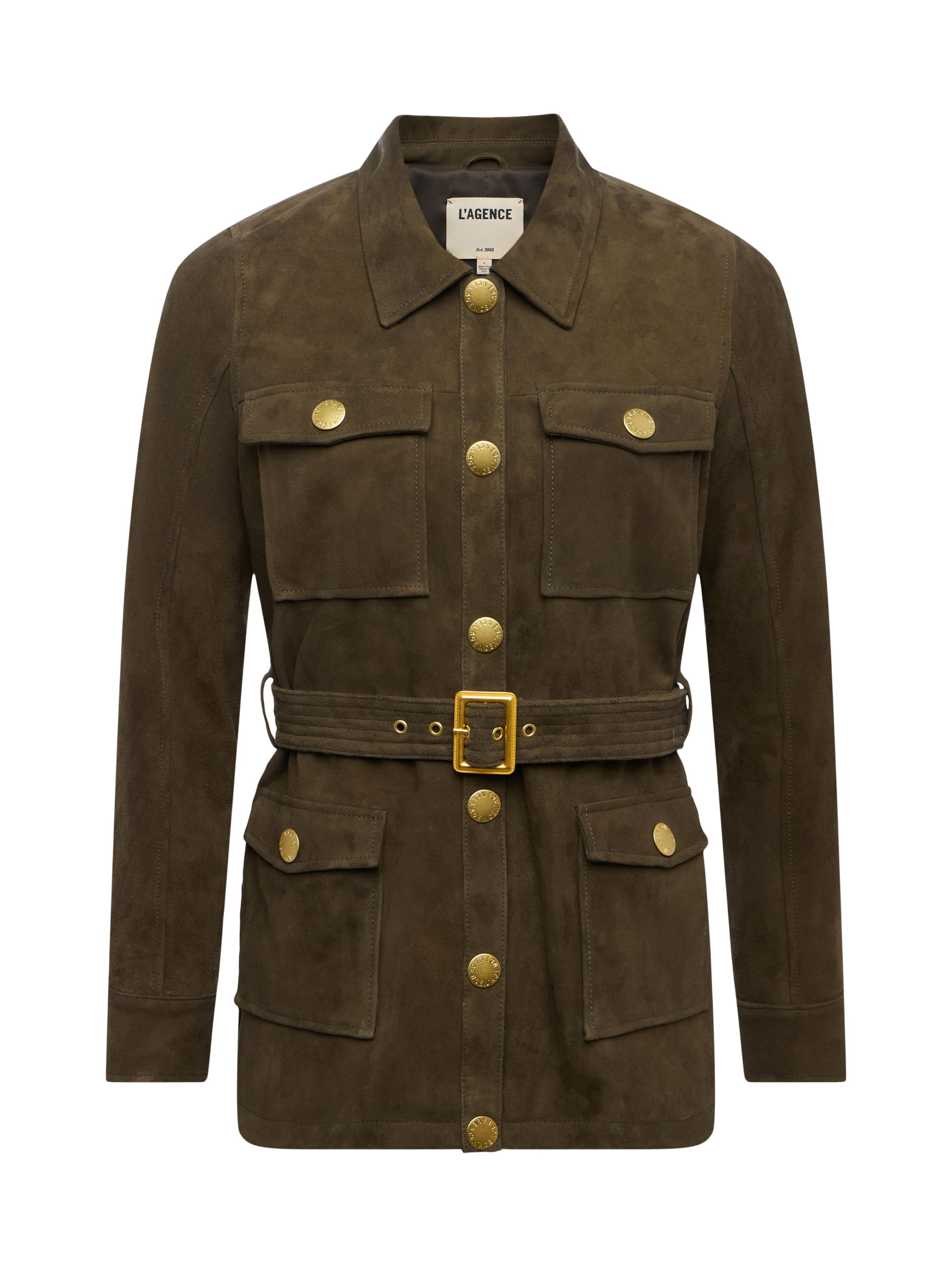 L'AGENCE - Ishani Suede Jacket - Image 12