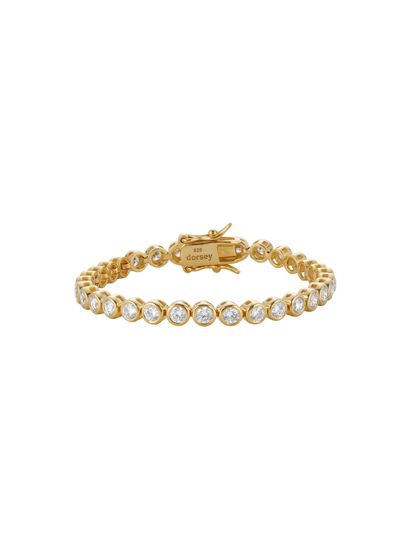 Dorsey - JAMES BEZEL RIVIÈRE BRACELET IN LAB WHITE SAPPHIRE - Image 2